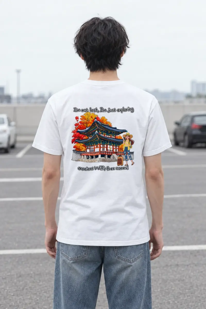 "WiFi-Free Zones" Heavyweight Unisex Crewneck T-shirt