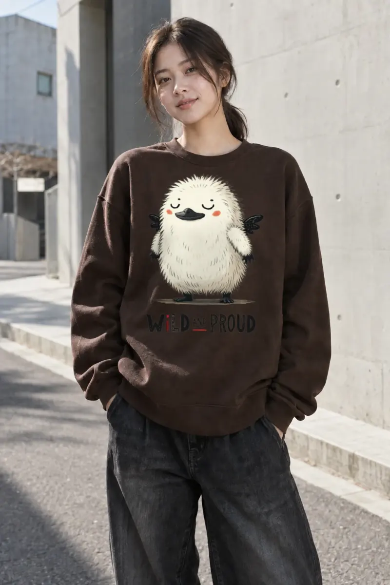 "Wild And Proud" Heavy Blend Unisex Crewneck Sweatshirt | Gildan 18000