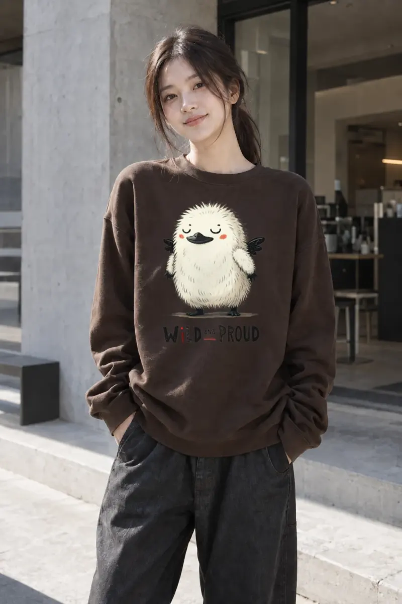 "Wild And Proud" Heavy Blend Unisex Crewneck Sweatshirt | Gildan 18000