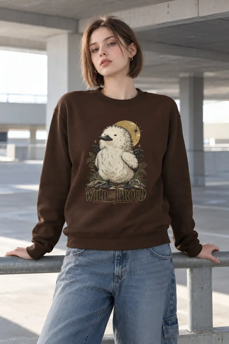 "Wild And Proud" Heavy Blend Unisex Crewneck Sweatshirt