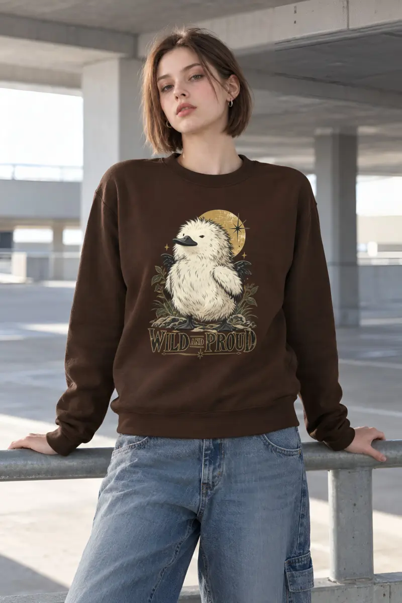 "Wild And Proud" Heavy Blend Unisex Crewneck Sweatshirt