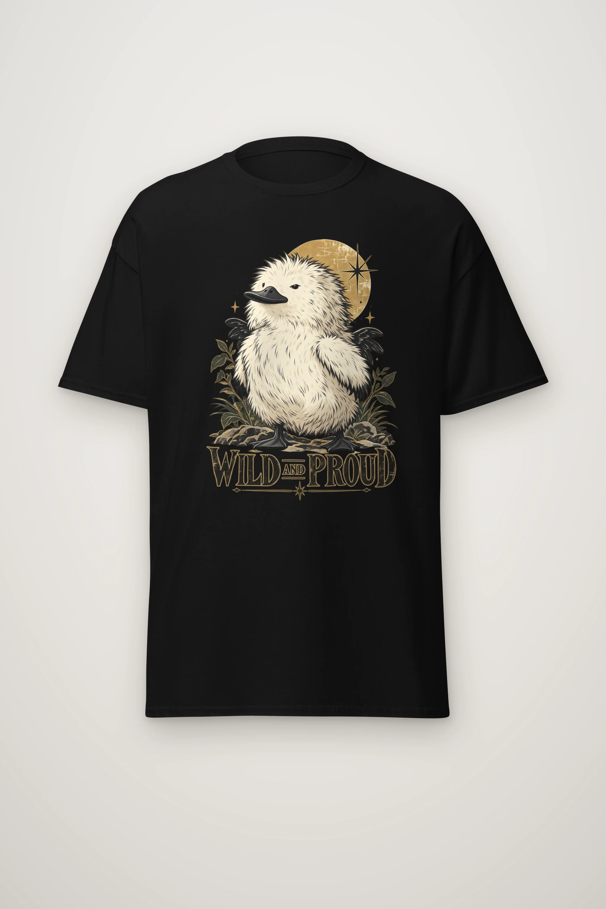 "Wild And Proud" Heavyweight Unisex Crewneck T-shirt