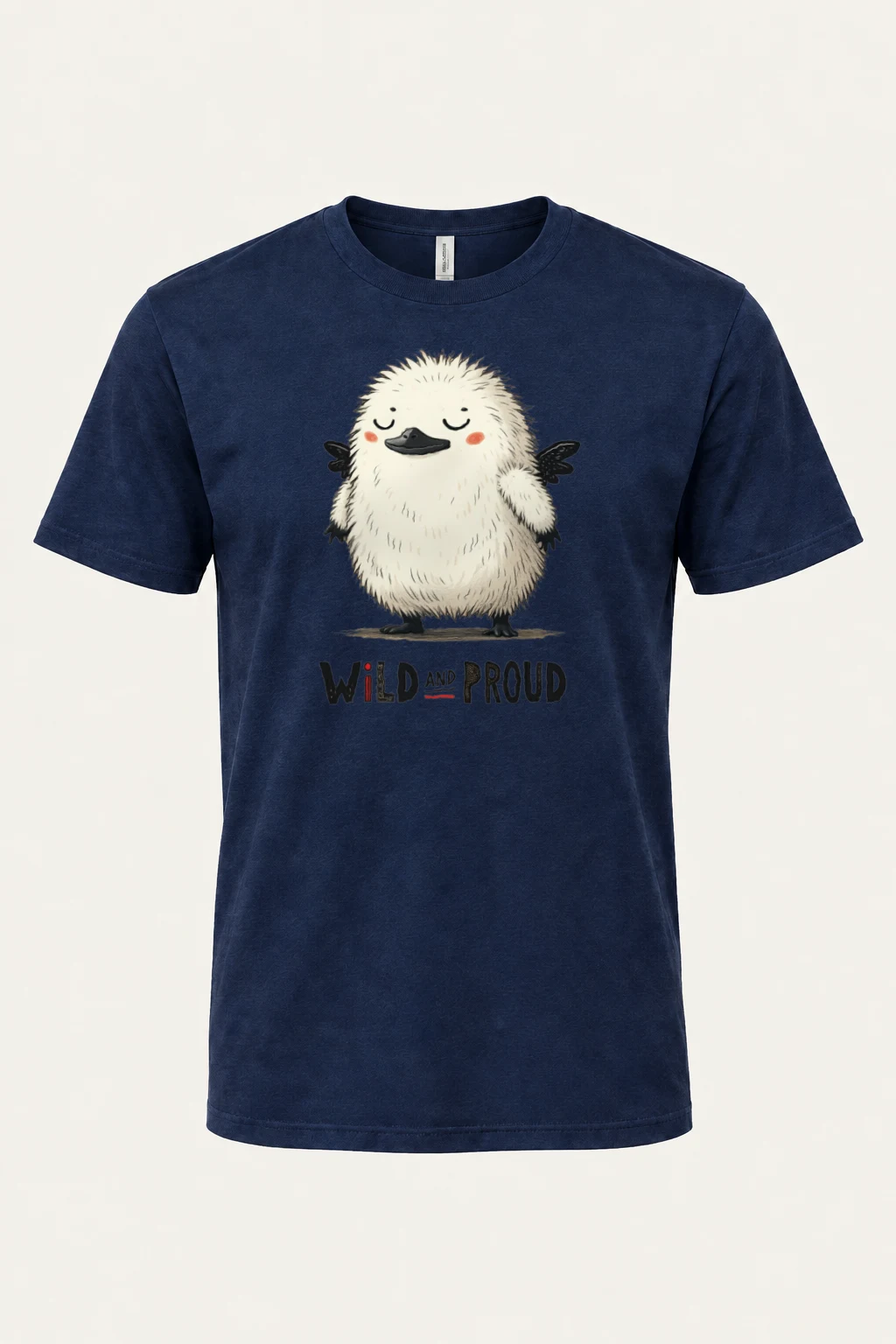 "Wild And Proud" Heavyweight Unisex Crewneck T-shirt | Gildan 5000