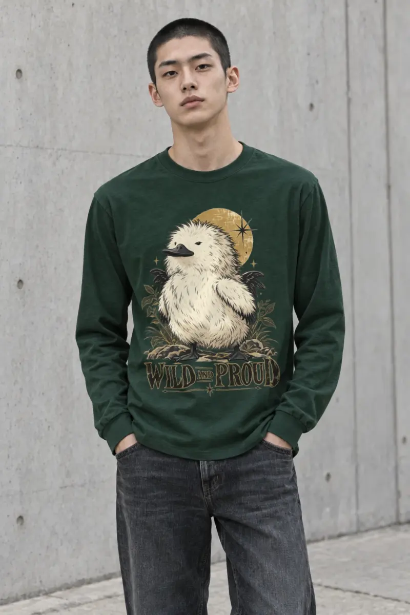 "Wild And Proud" Unisex Longsleeve T-shirt | Gildan 2400