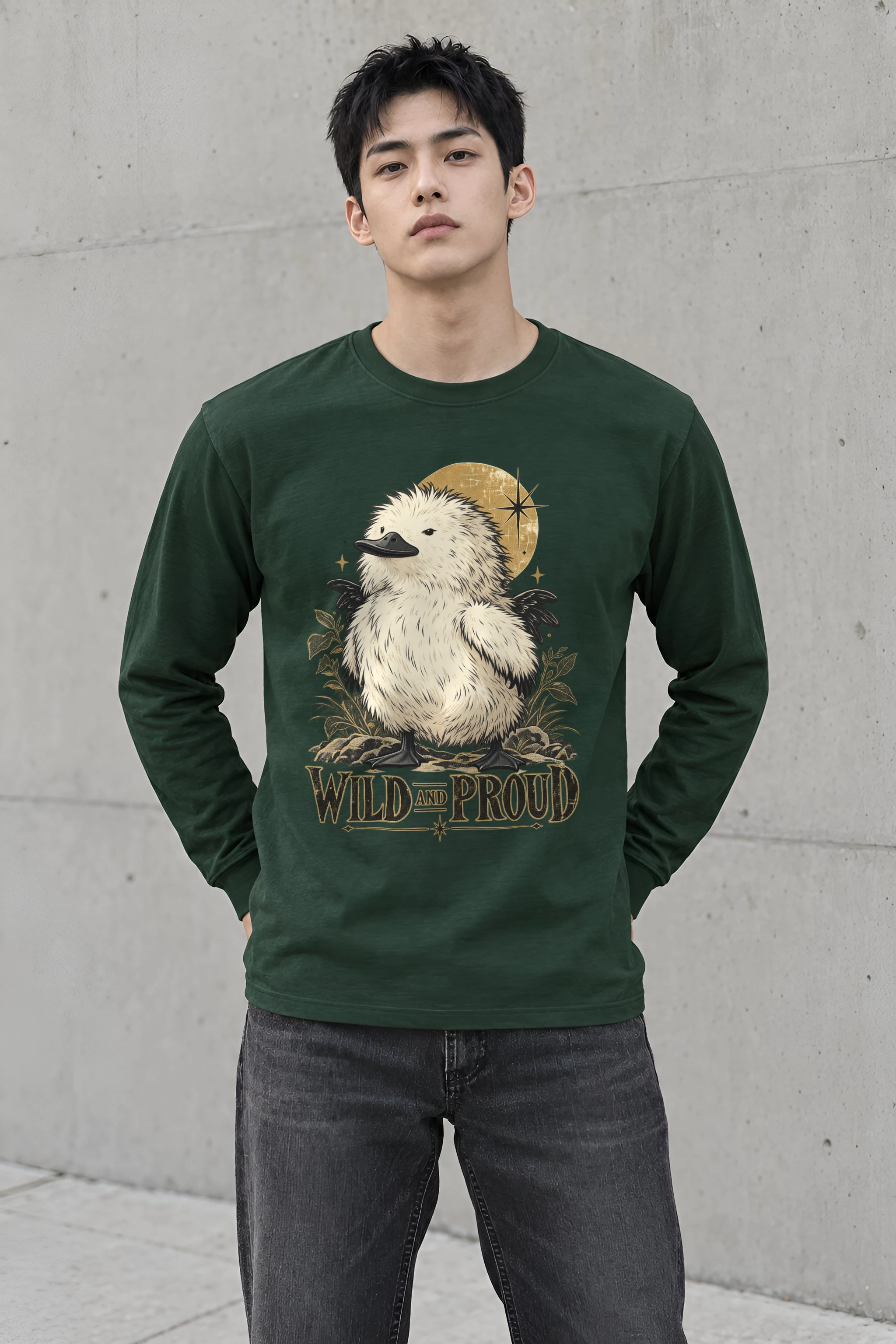 "Wild And Proud" Unisex Longsleeve T-shirt