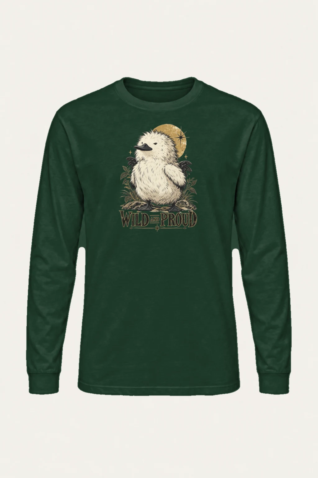 "Wild And Proud" Unisex Longsleeve T-shirt | Gildan 2400