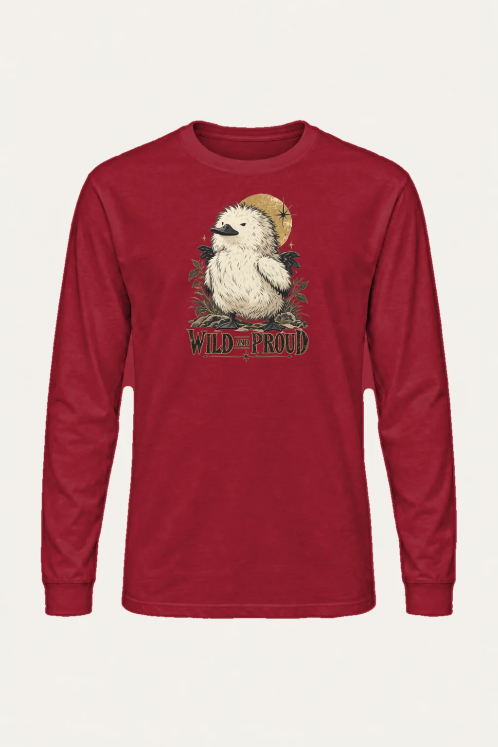 "Wild And Proud" Unisex Longsleeve T-shirt | Gildan 2400