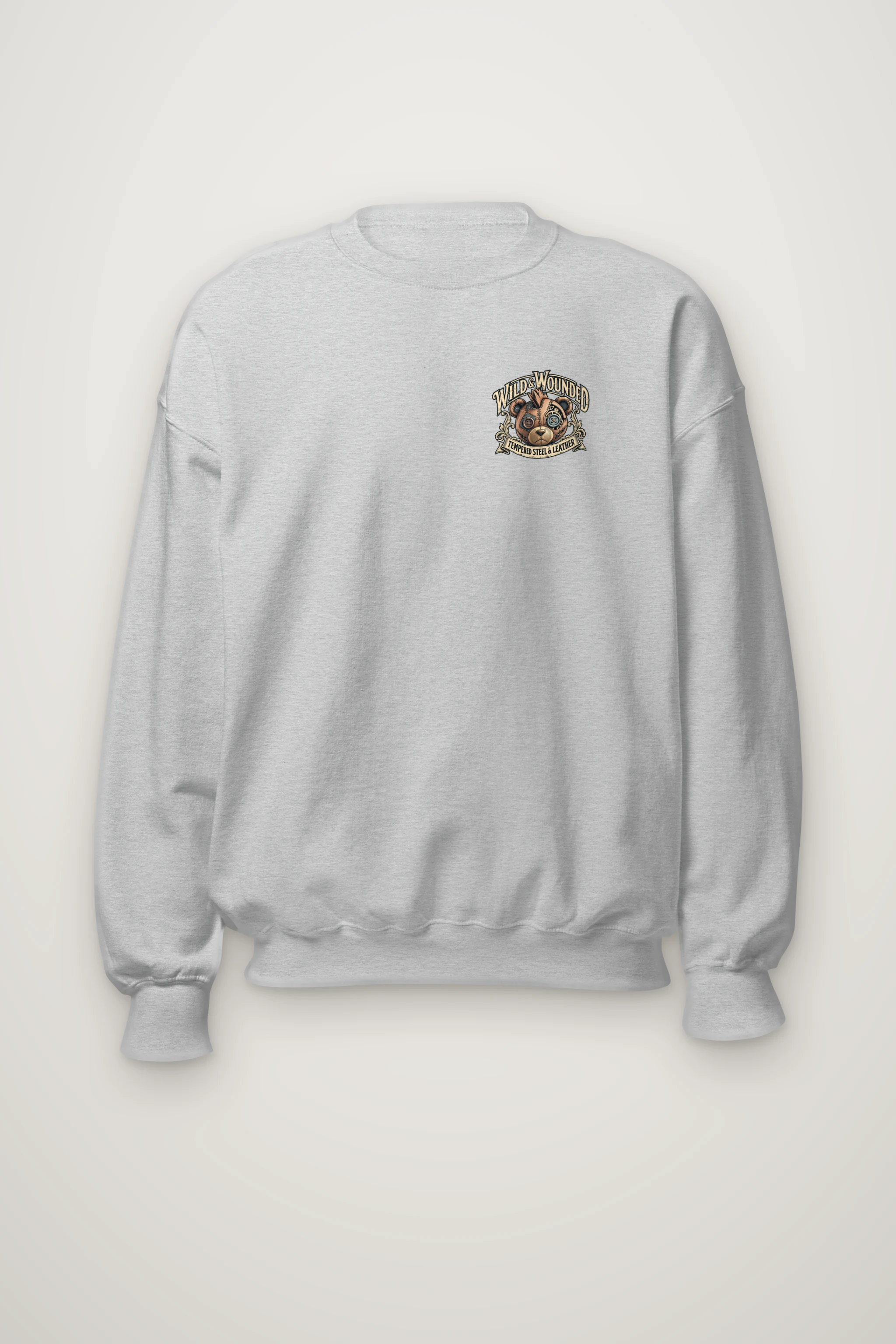 "Wild And Wounded" Heavy Blend Unisex Crewneck Sweatshirt