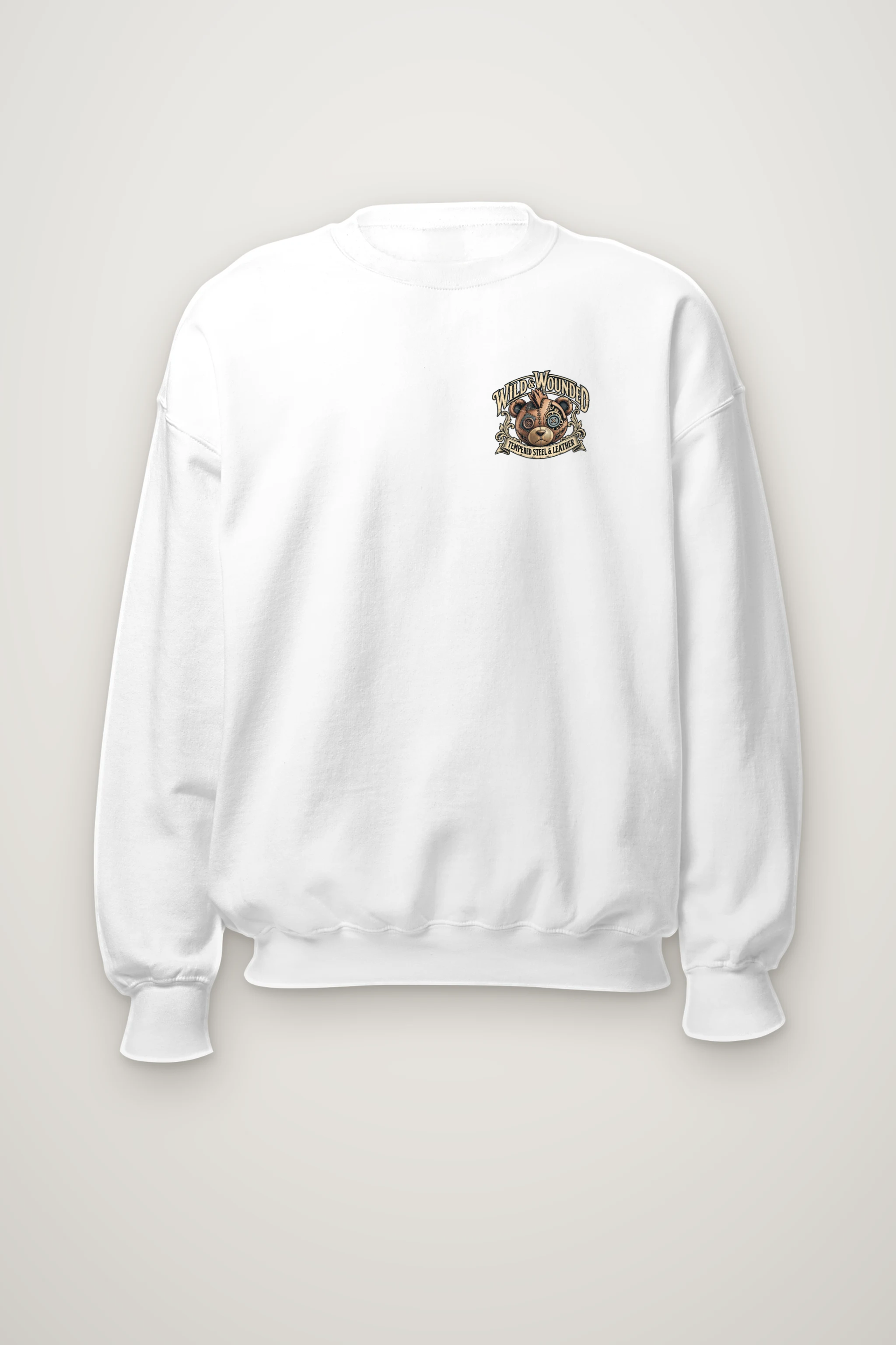 "Wild And Wounded" Heavy Blend Unisex Crewneck Sweatshirt