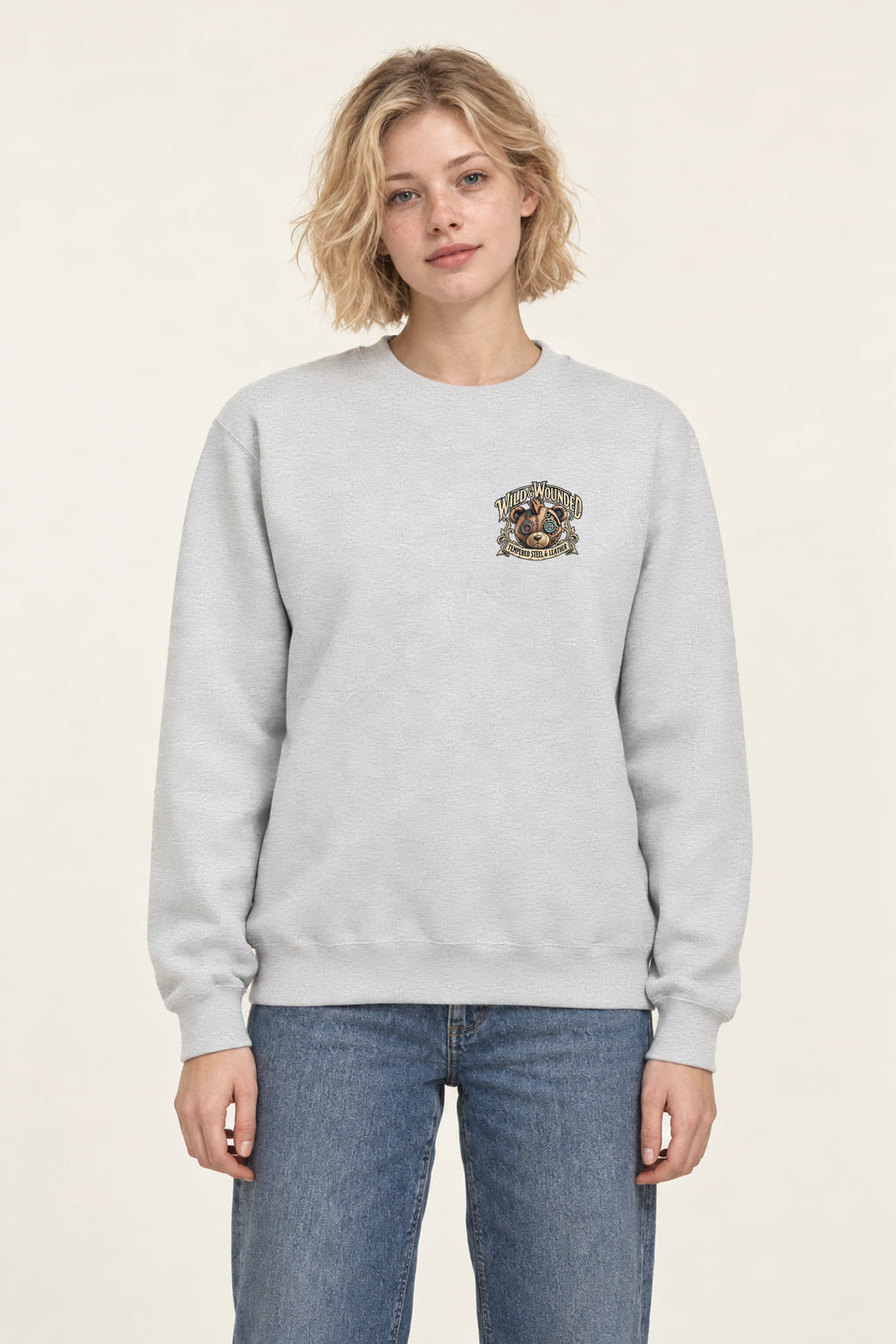 "Wild And Wounded" 1 Crewneck Sweatshirt