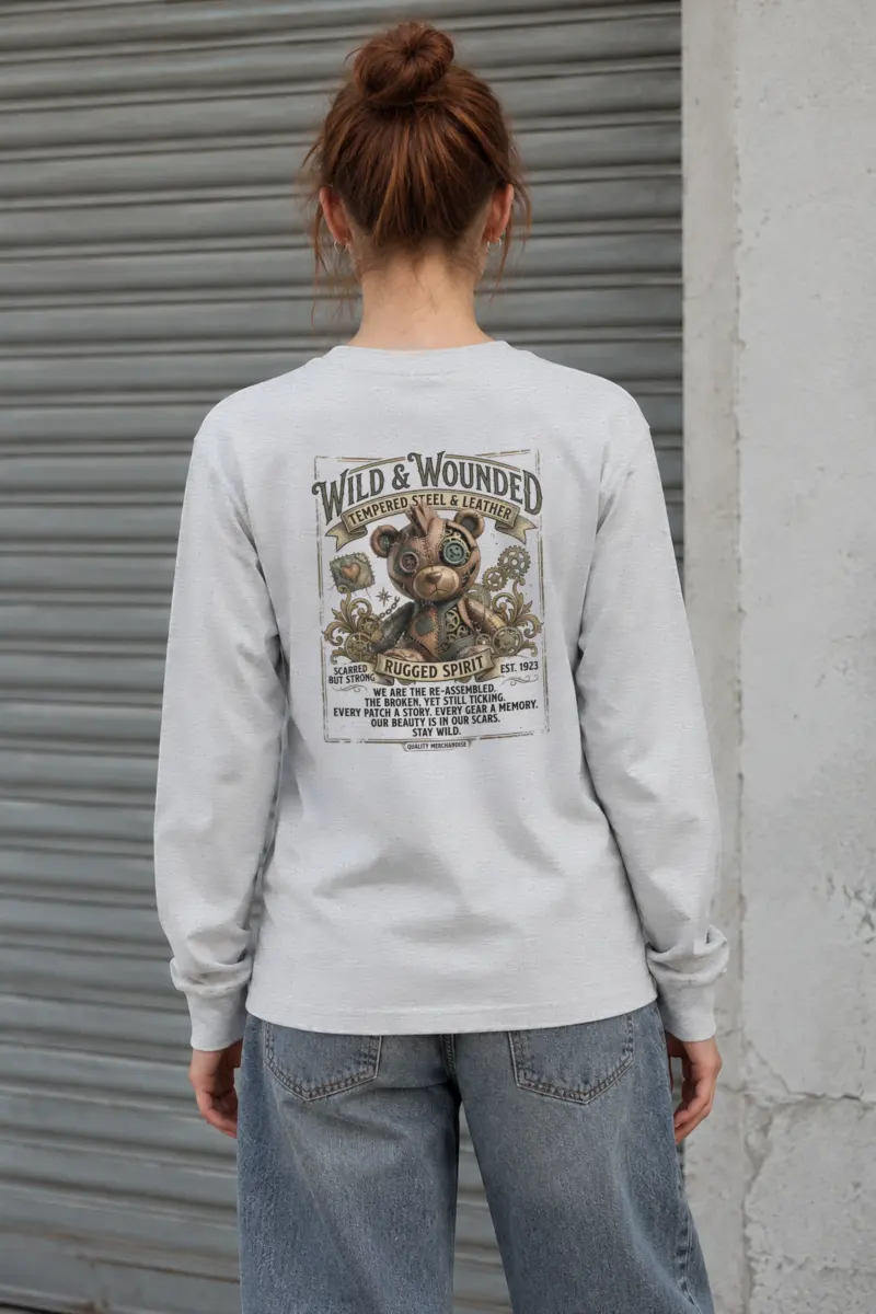 "Wild And Wounded" Unisex Longsleeve T-shirt