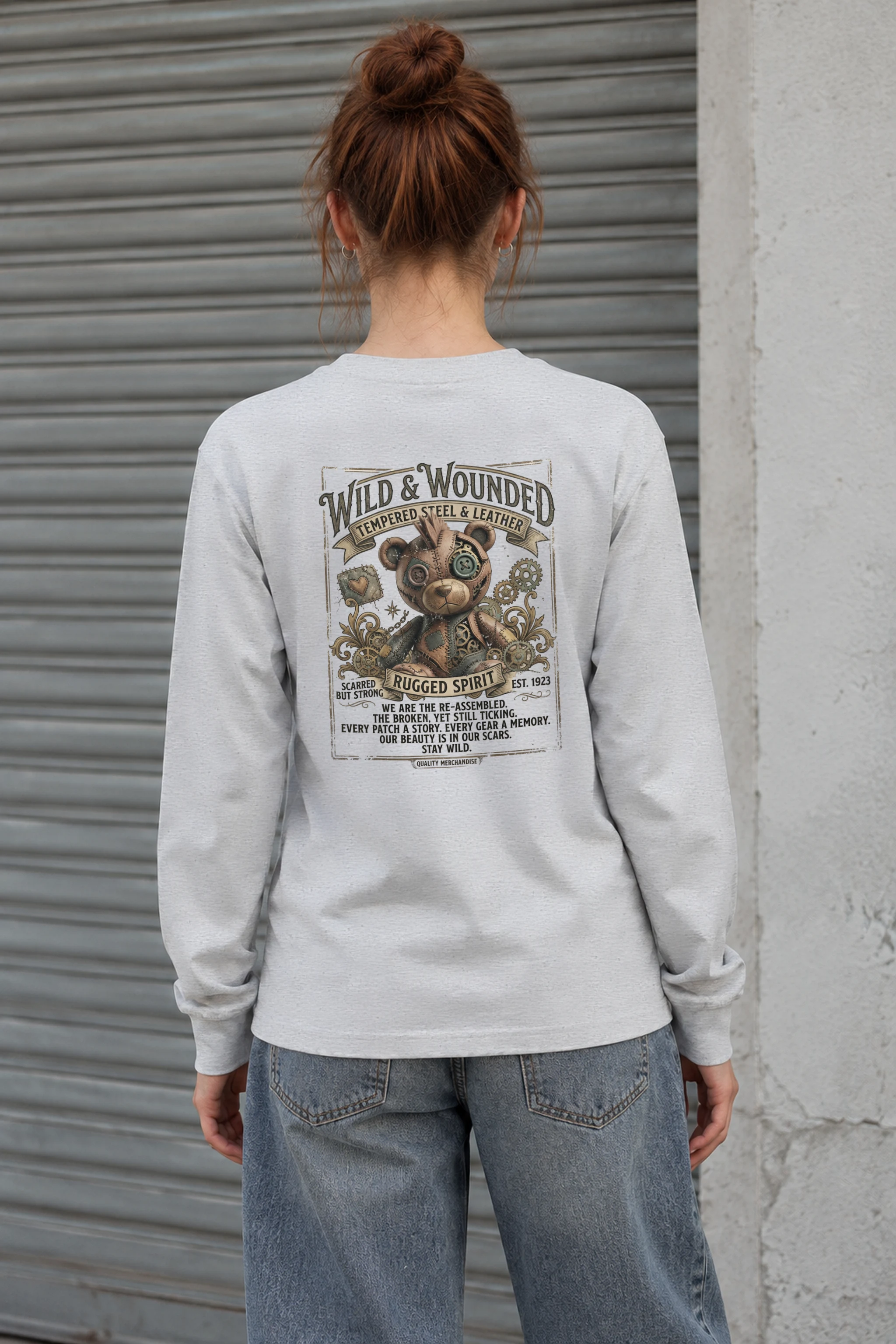"Wild And Wounded" Unisex Longsleeve T-shirt