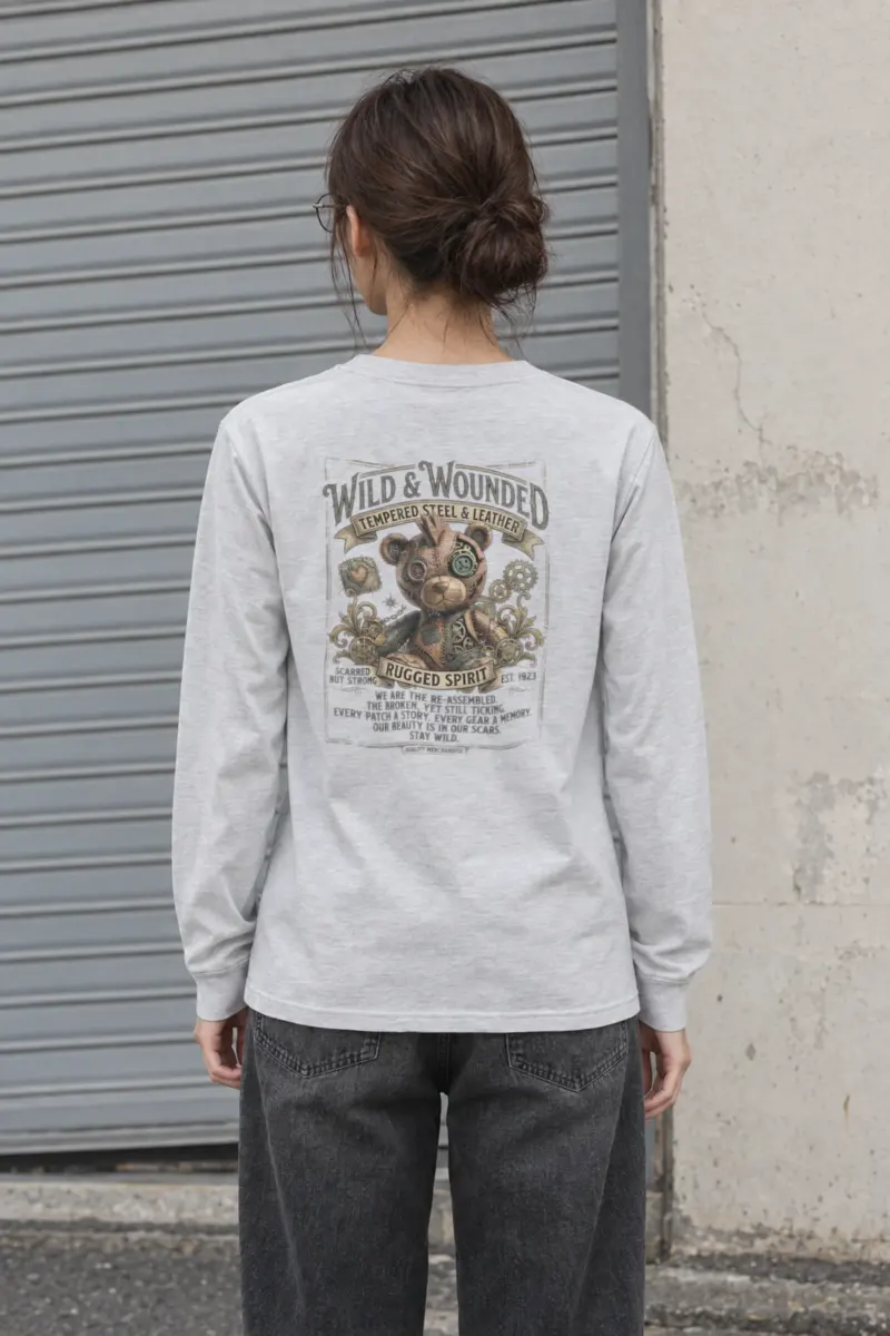 "Wild And Wounded" Unisex Longsleeve T-shirt