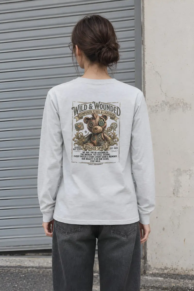 "Wild And Wounded" Unisex Longsleeve T-shirt