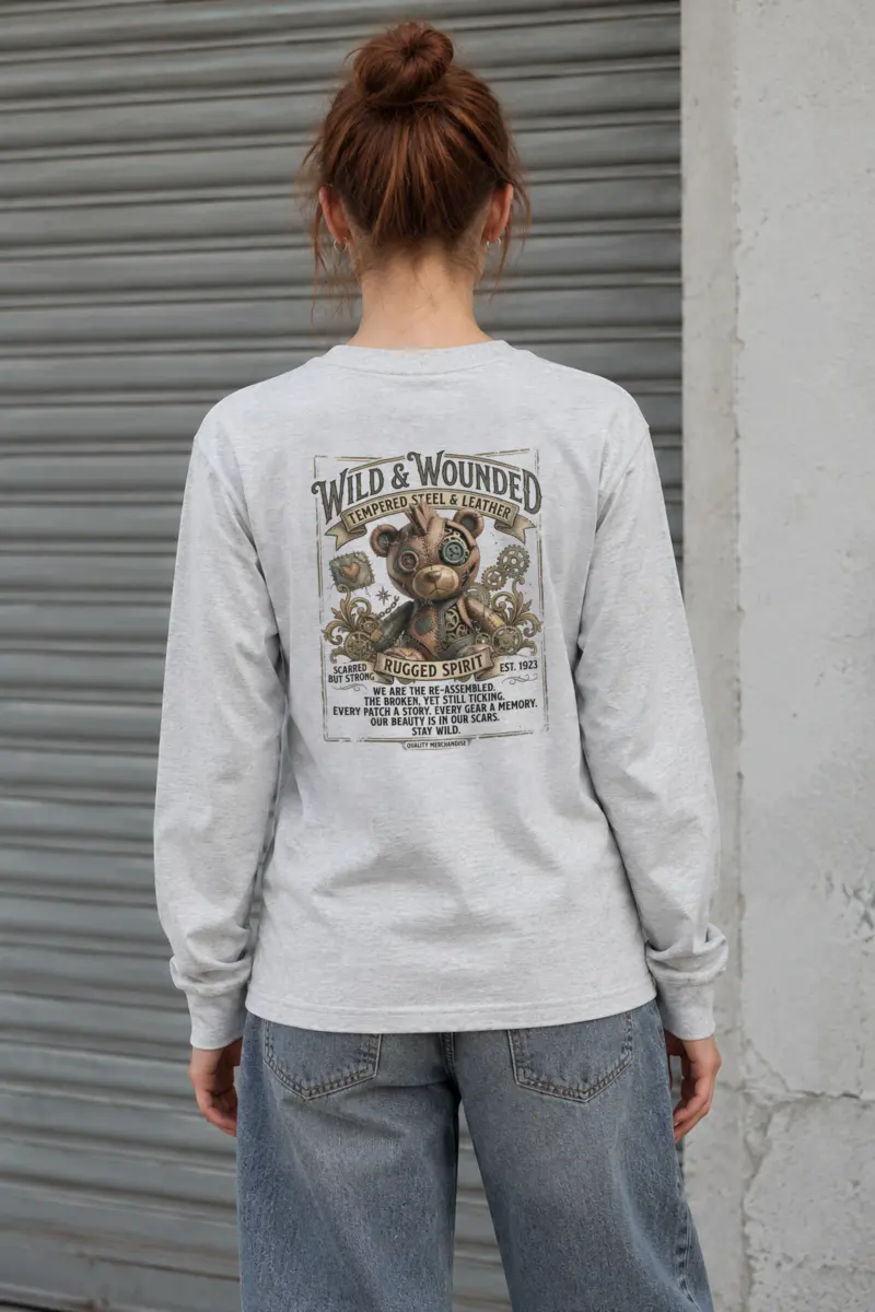 "Wild And Wounded" Unisex Longsleeve T-shirt