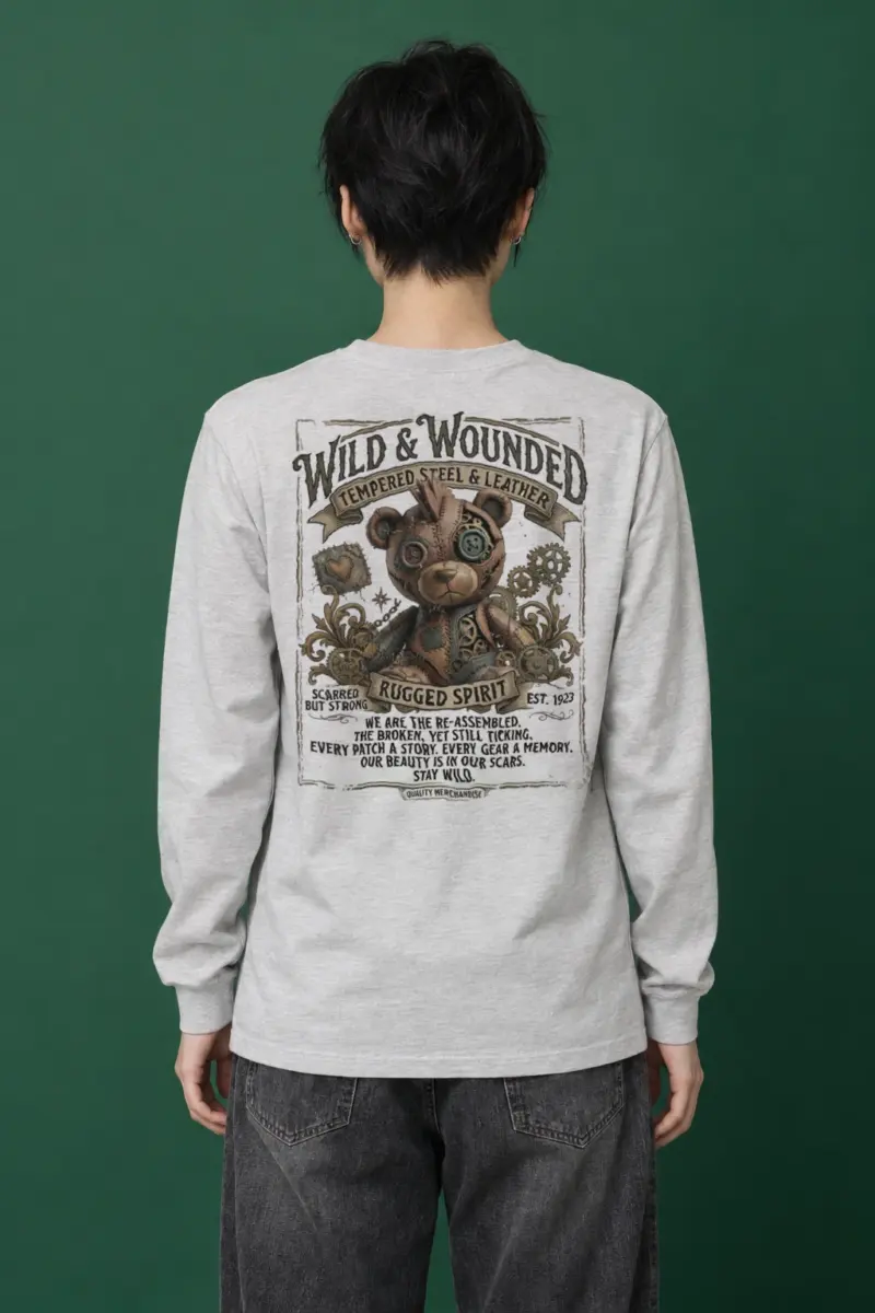 "Wild And Wounded" Unisex Longsleeve T-shirt