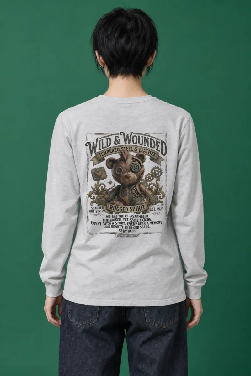 "Wild And Wounded" Unisex Longsleeve T-shirt