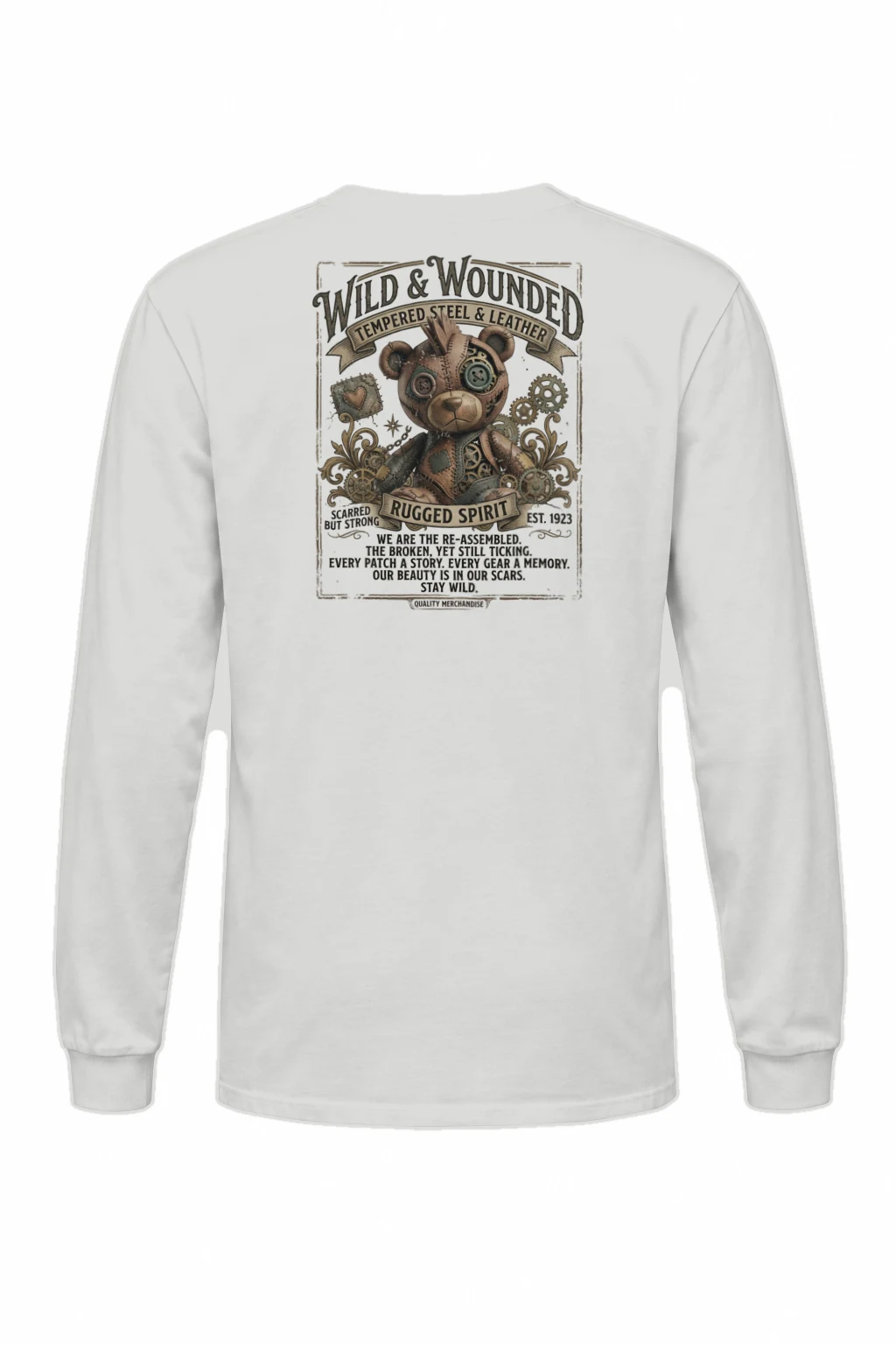 "Wild And Wounded" Unisex Longsleeve T-shirt | Gildan 2400