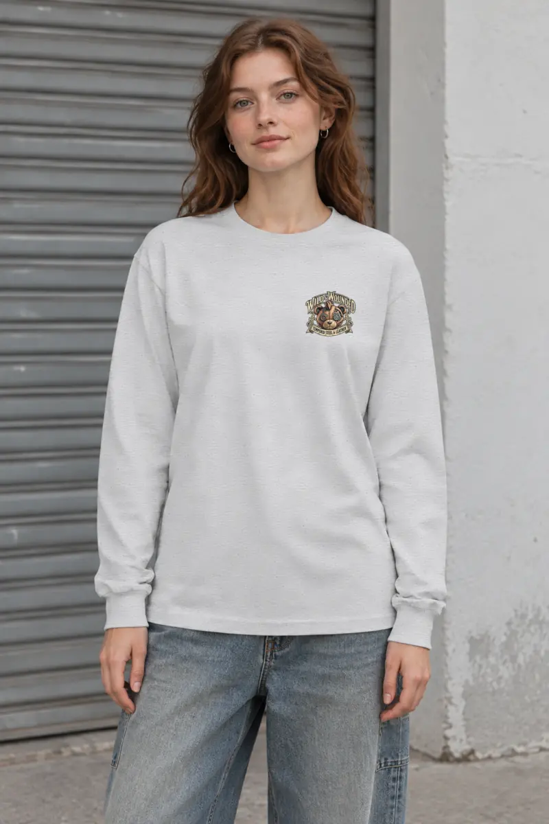 "Wild And Wounded" Unisex Longsleeve T-shirt
