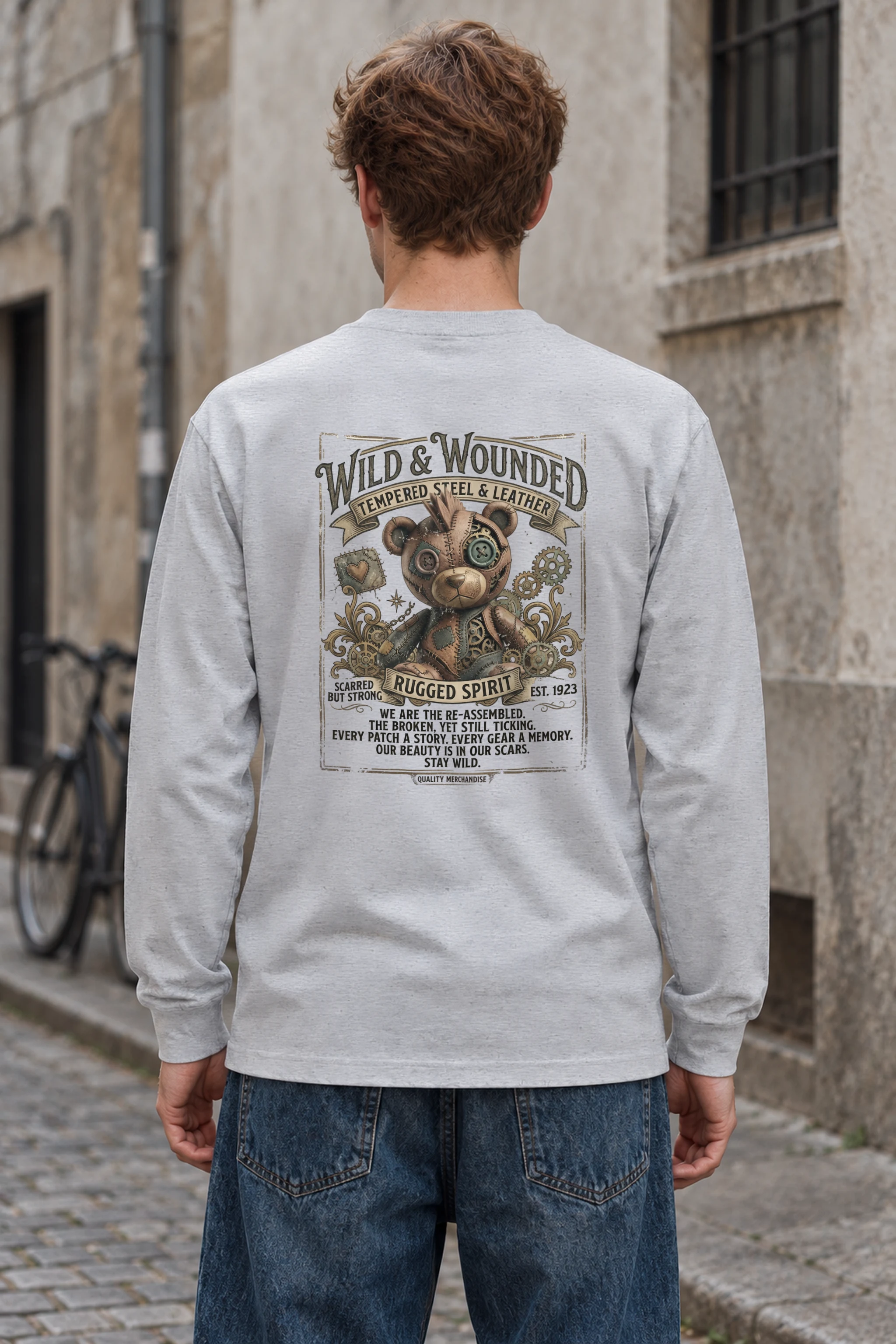 "Wild And Wounded" Unisex Longsleeve T-shirt