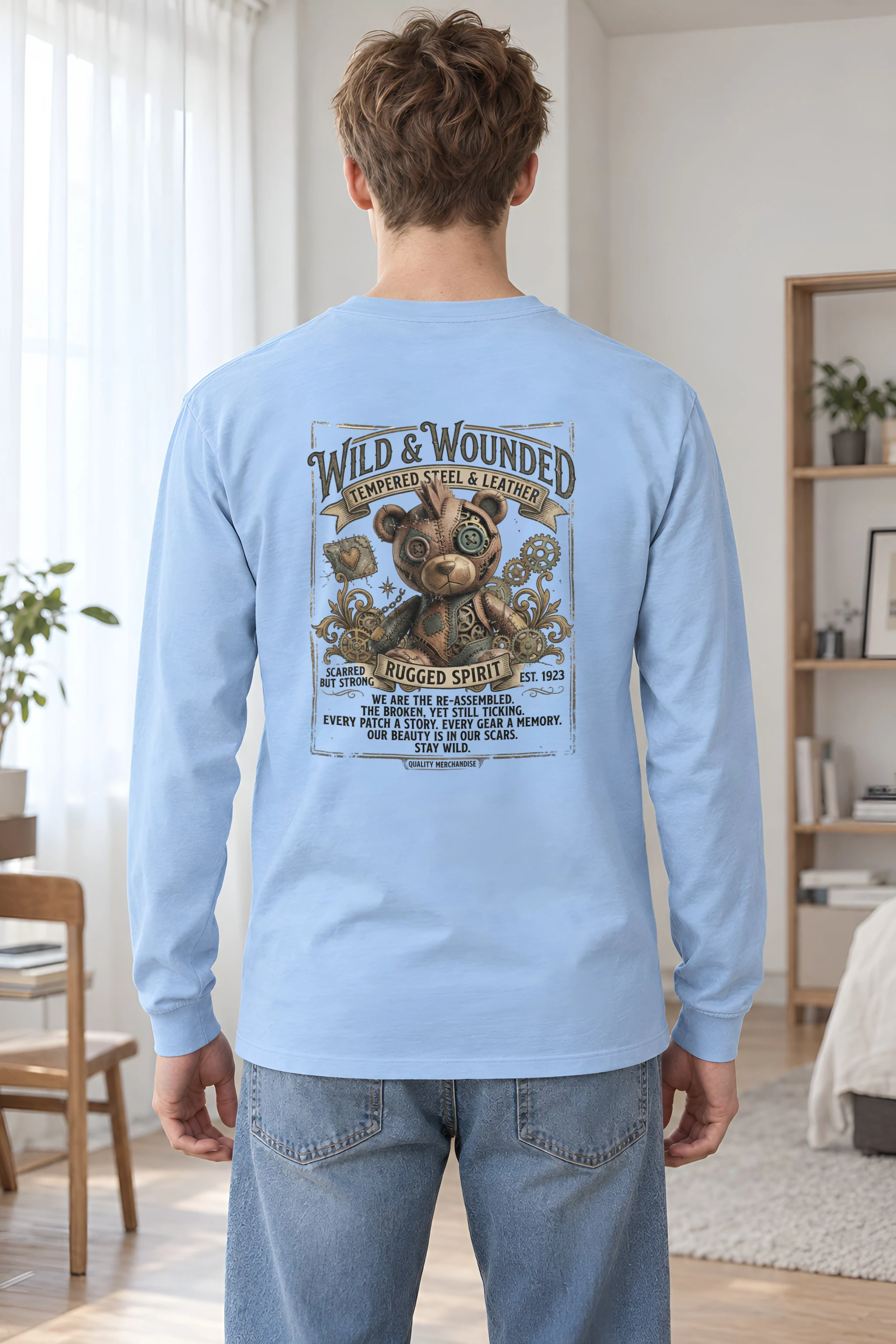 "Wild And Wounded" Unisex Longsleeve T-shirt