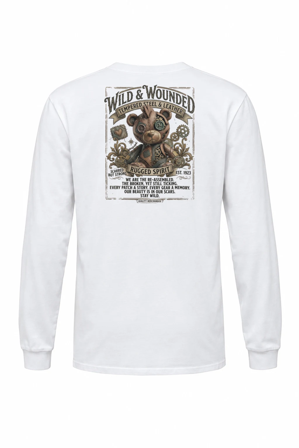 "Wild And Wounded" Unisex Longsleeve T-shirt | Gildan 2400