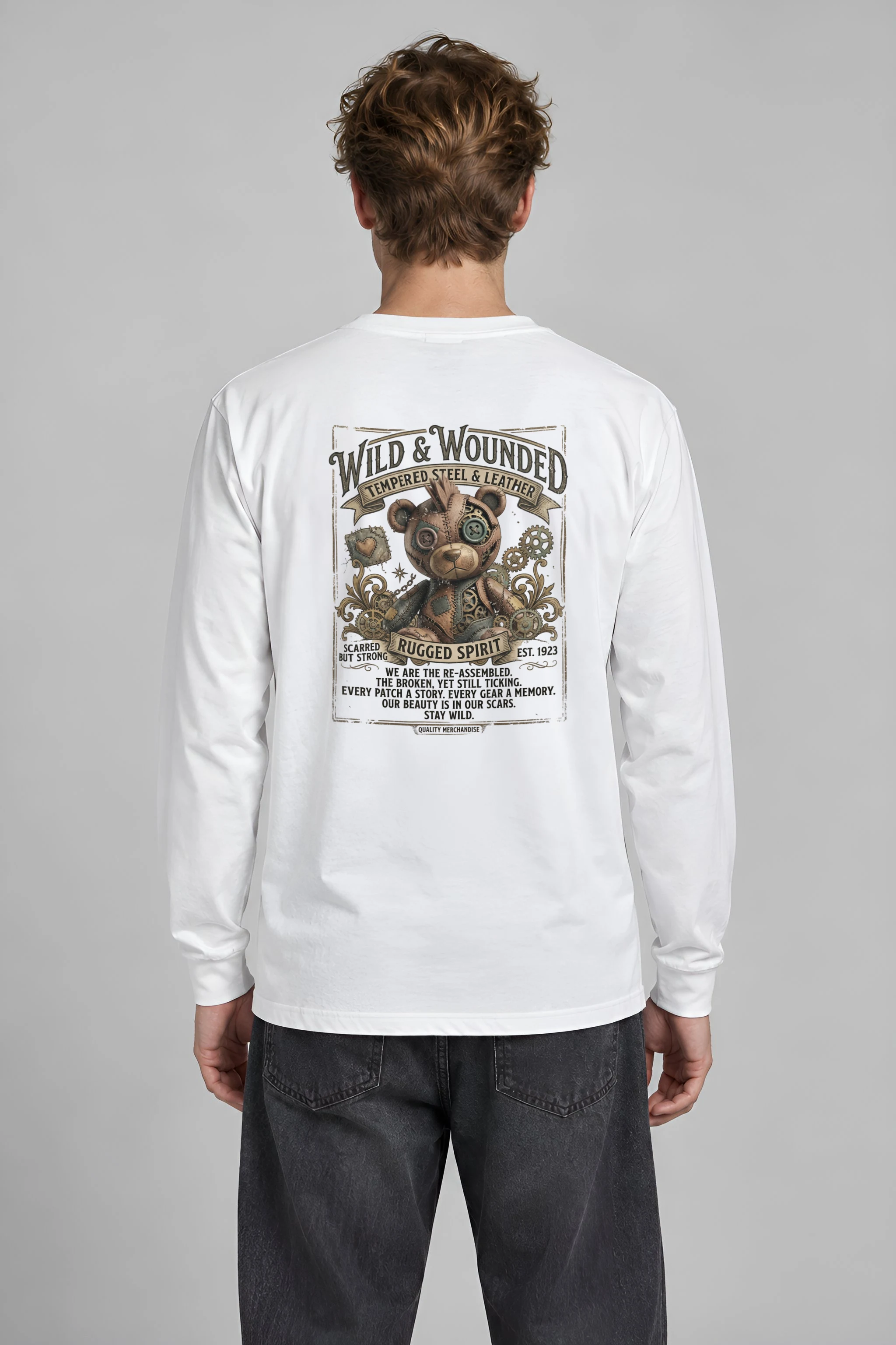 "Wild And Wounded" Unisex Longsleeve T-shirt