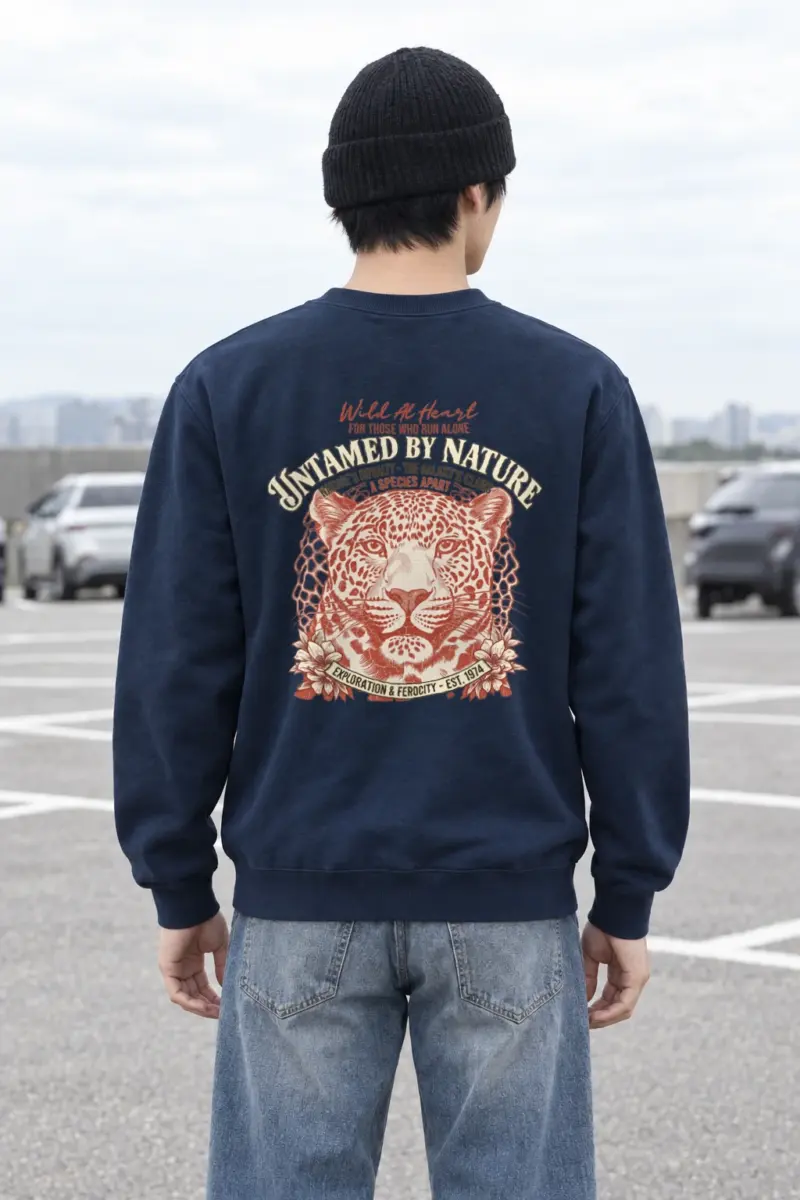 "Wild At Heart" Heavy Blend Unisex Crewneck Sweatshirt