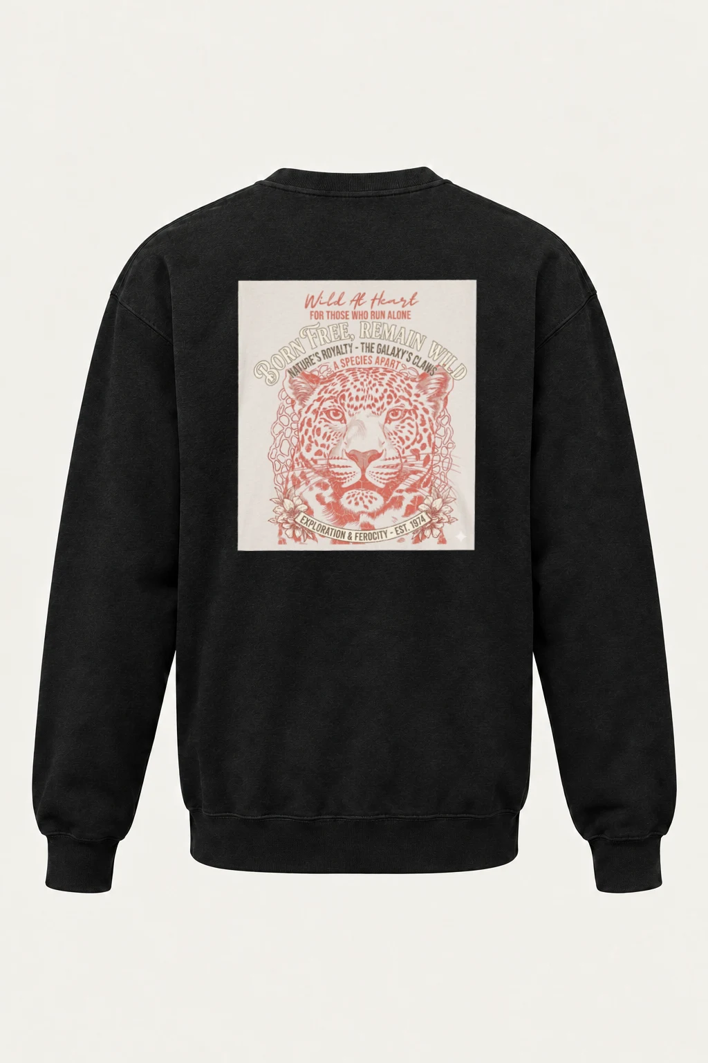 "Wild At Heart" Heavy Blend Unisex Crewneck Sweatshirt | Gildan 18000