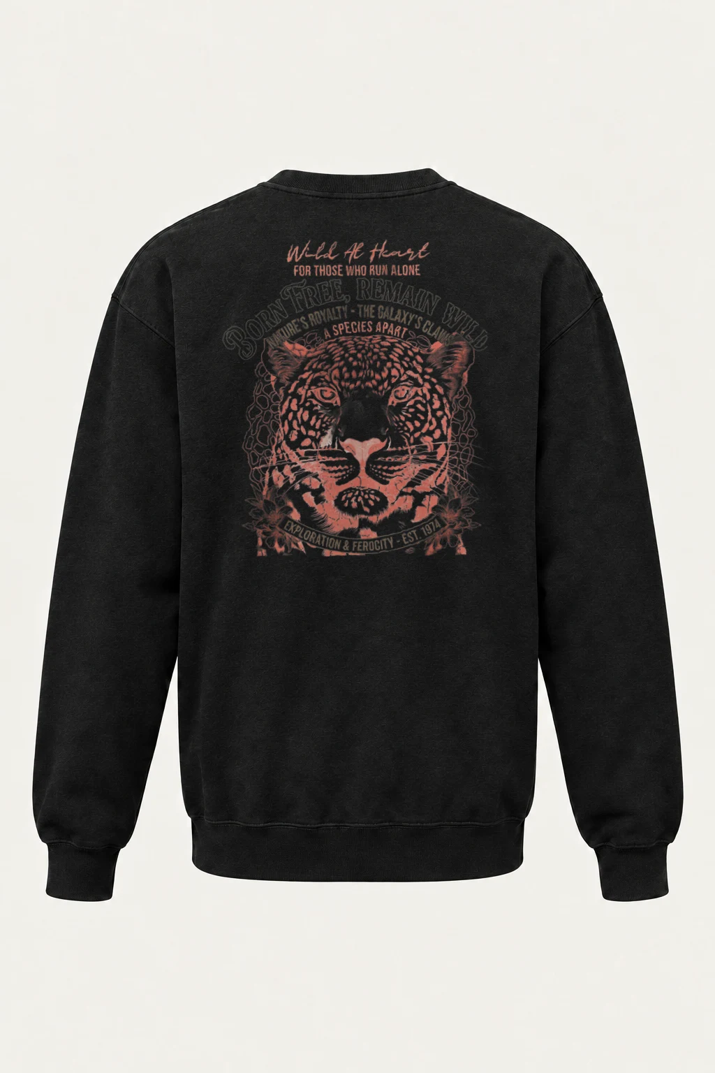 "Wild At Heart" Heavy Blend Unisex Crewneck Sweatshirt | Gildan 18000