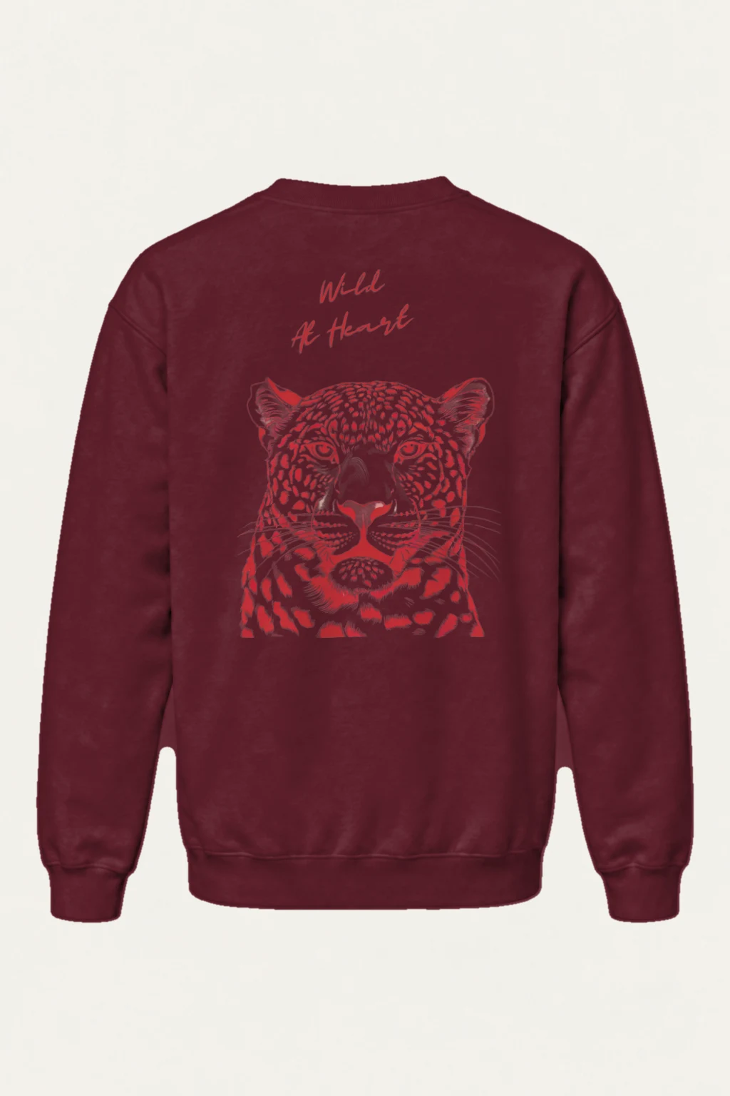 "Wild At Heart" Heavy Blend Unisex Crewneck Sweatshirt | Gildan 18000