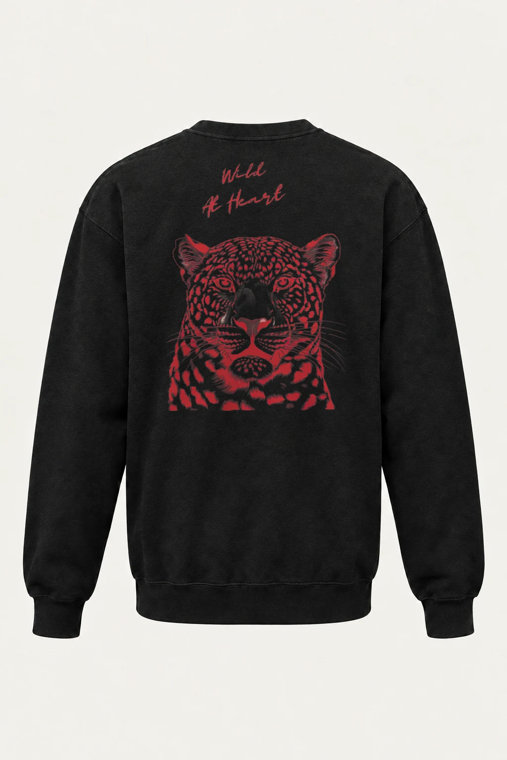 "Wild At Heart" Heavy Blend Unisex Crewneck Sweatshirt | Gildan 18000