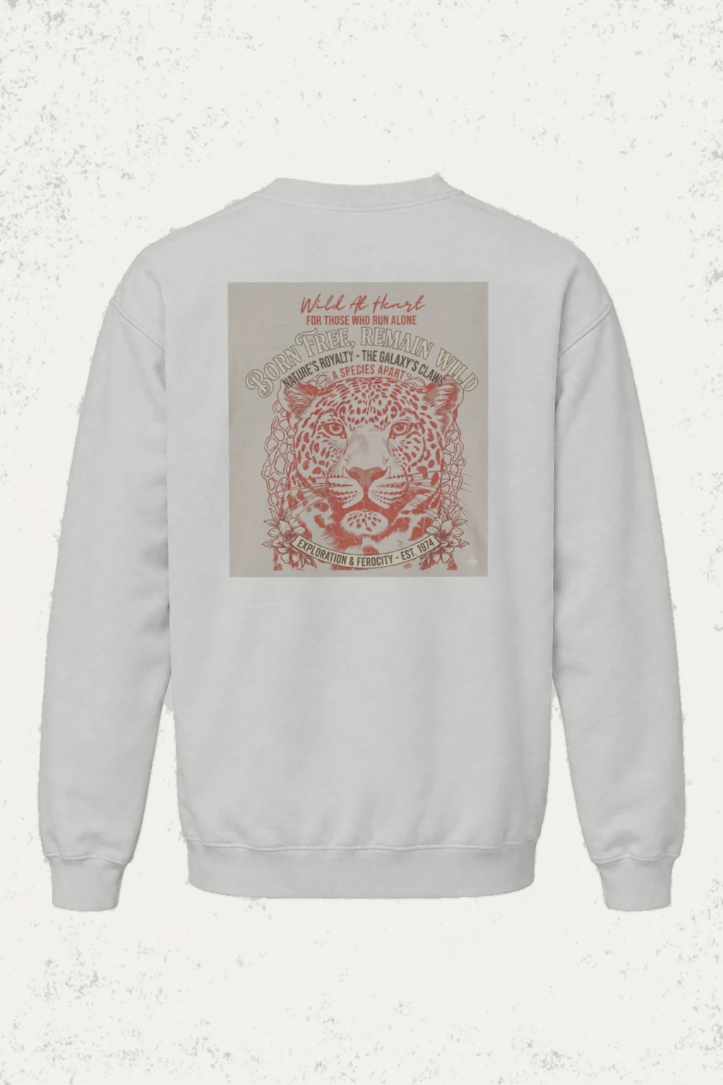 "Wild At Heart" Heavy Blend Unisex Crewneck Sweatshirt | Gildan 18000