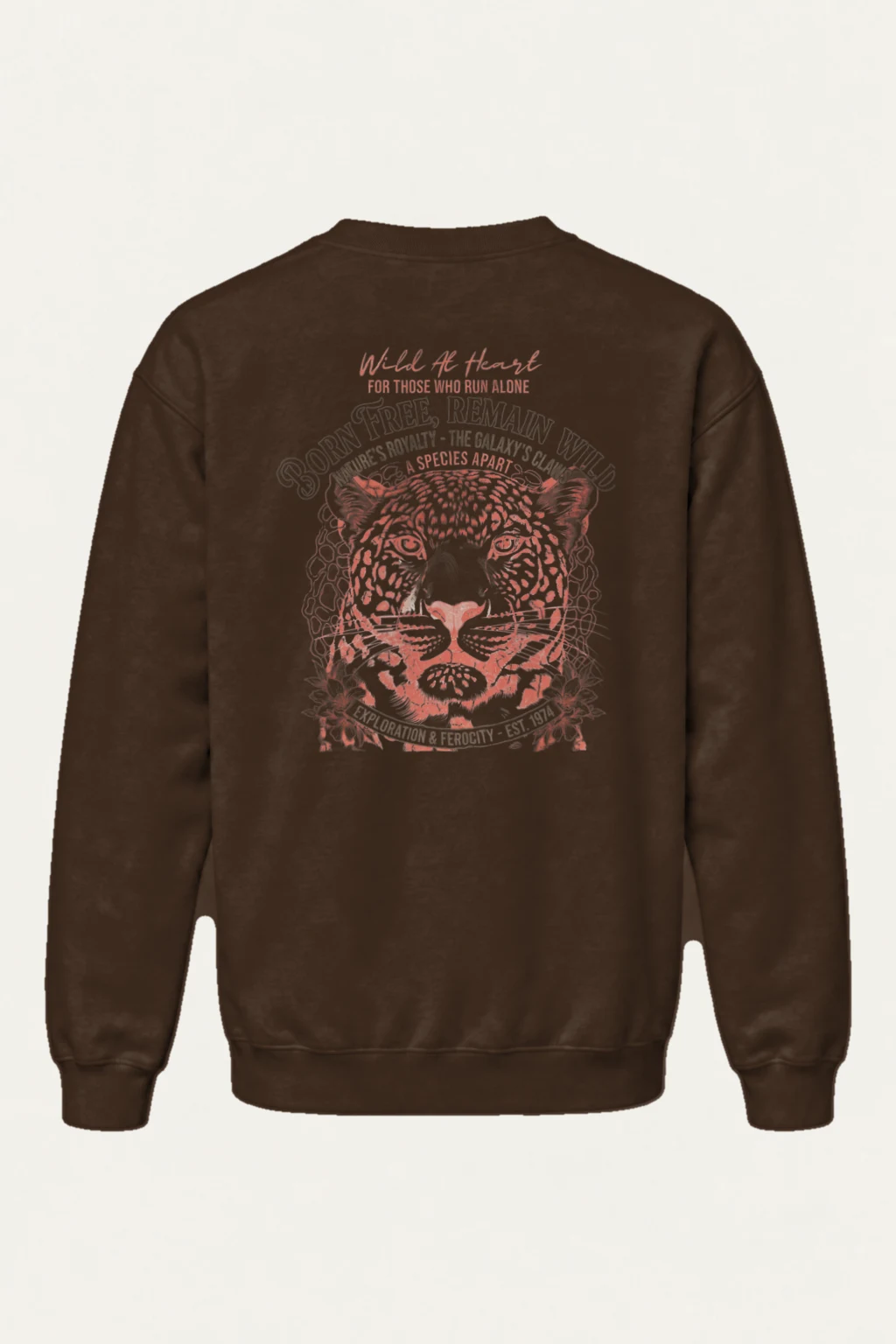 "Wild At Heart" Heavy Blend Unisex Crewneck Sweatshirt | Gildan 18000