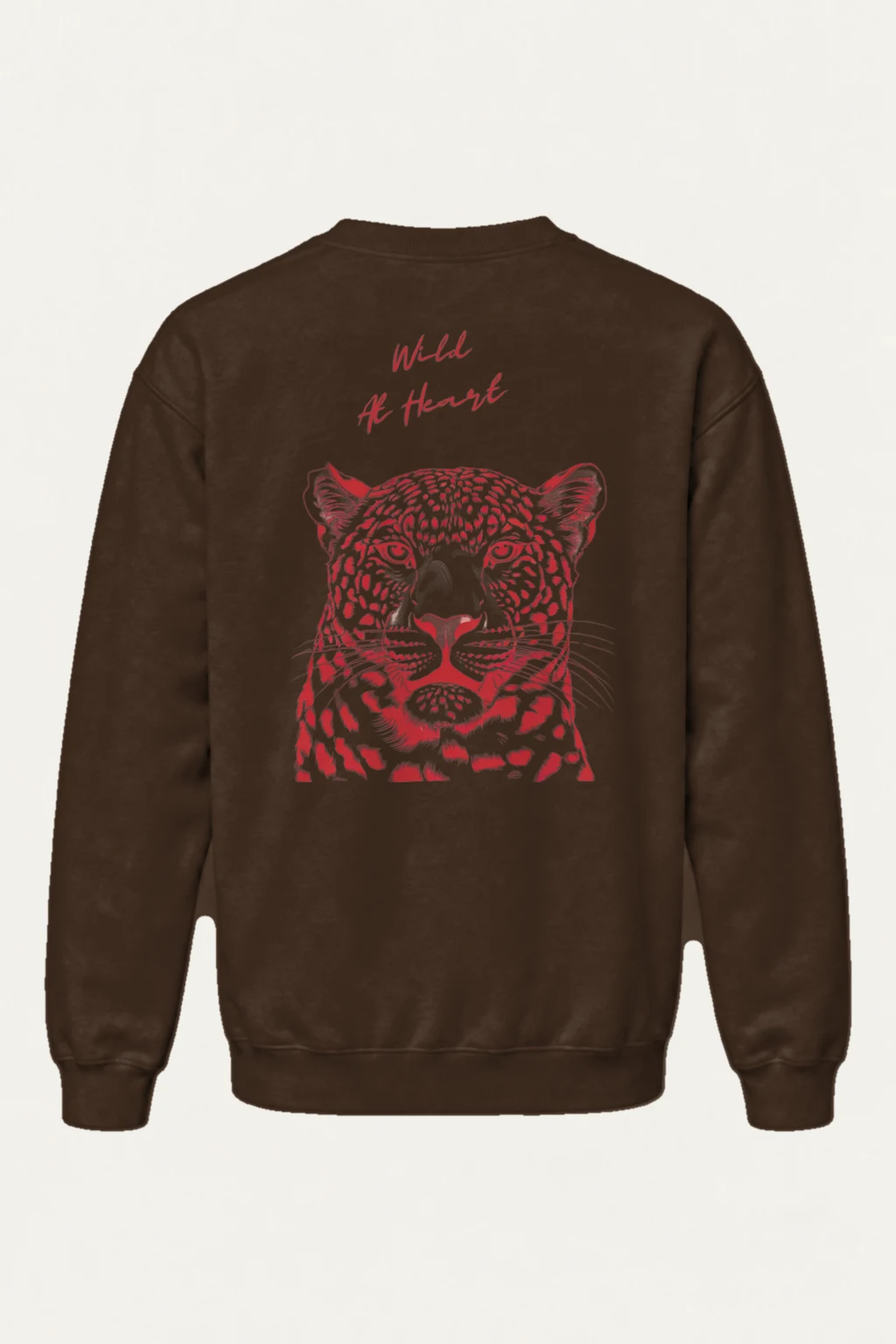 "Wild At Heart" Heavy Blend Unisex Crewneck Sweatshirt | Gildan 18000