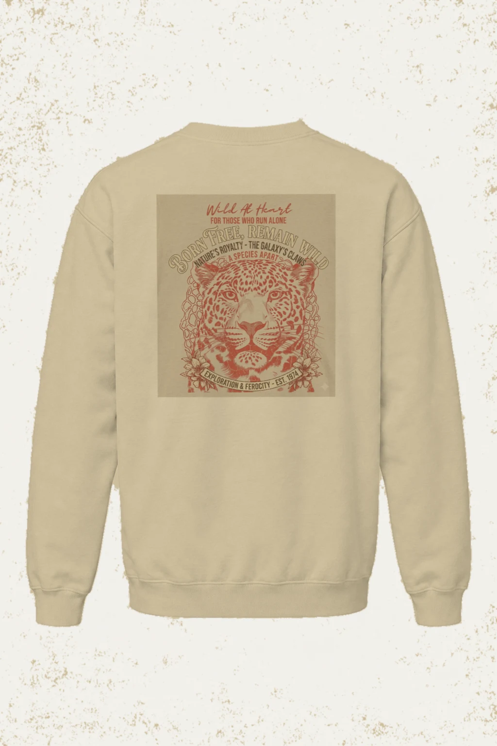 "Wild At Heart" Heavy Blend Unisex Crewneck Sweatshirt | Gildan 18000