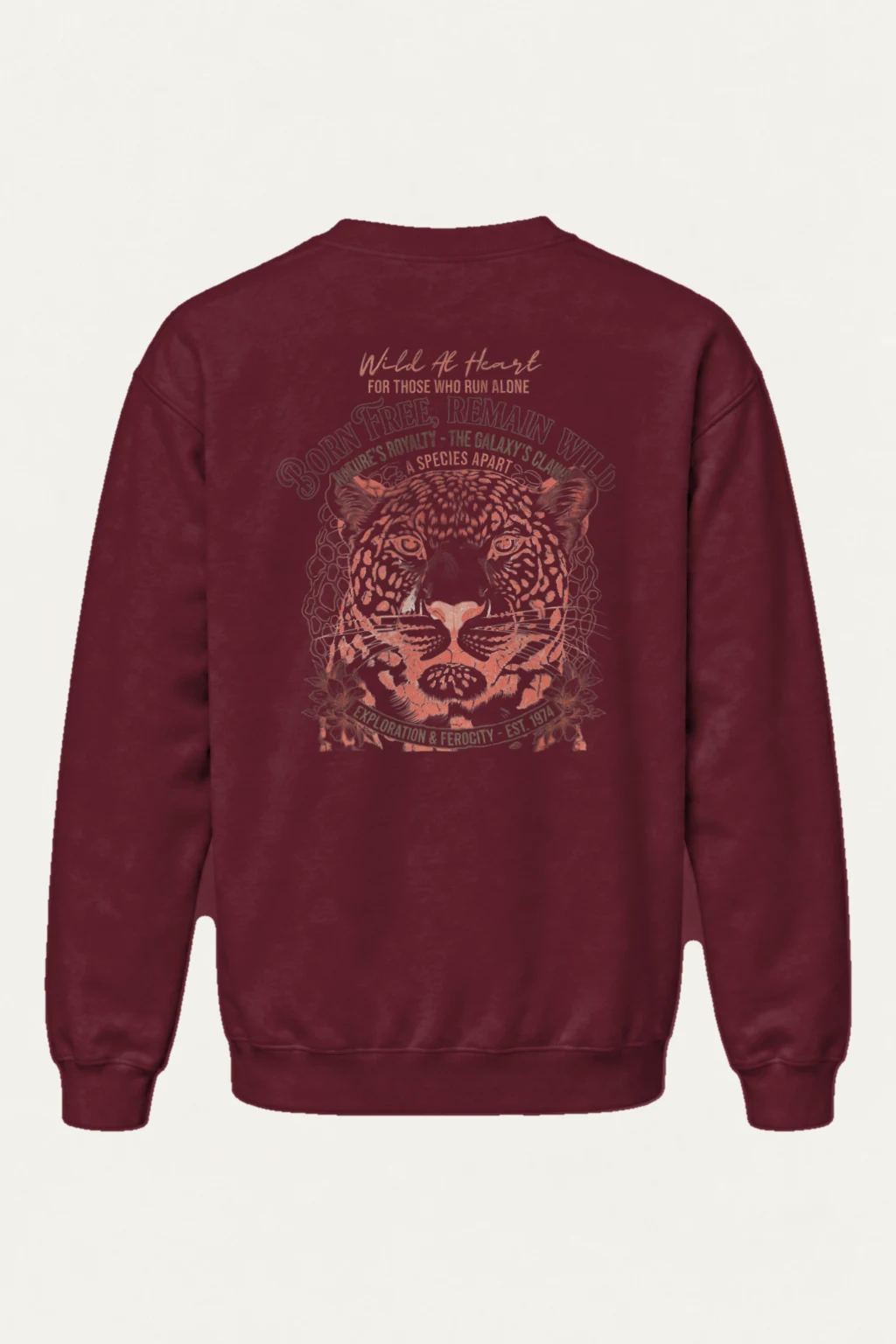 "Wild At Heart" Heavy Blend Unisex Crewneck Sweatshirt | Gildan 18000