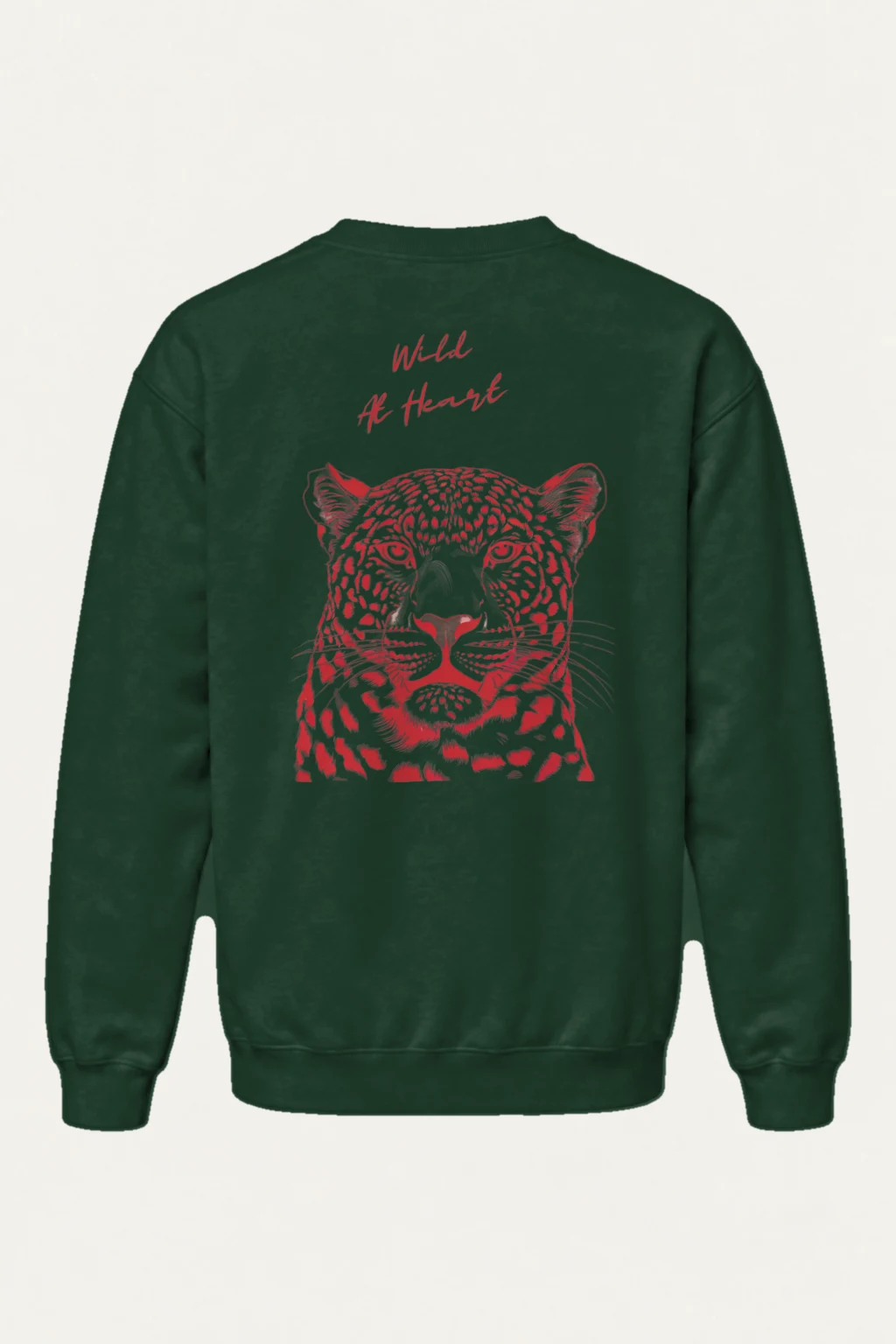 "Wild At Heart" Heavy Blend Unisex Crewneck Sweatshirt | Gildan 18000