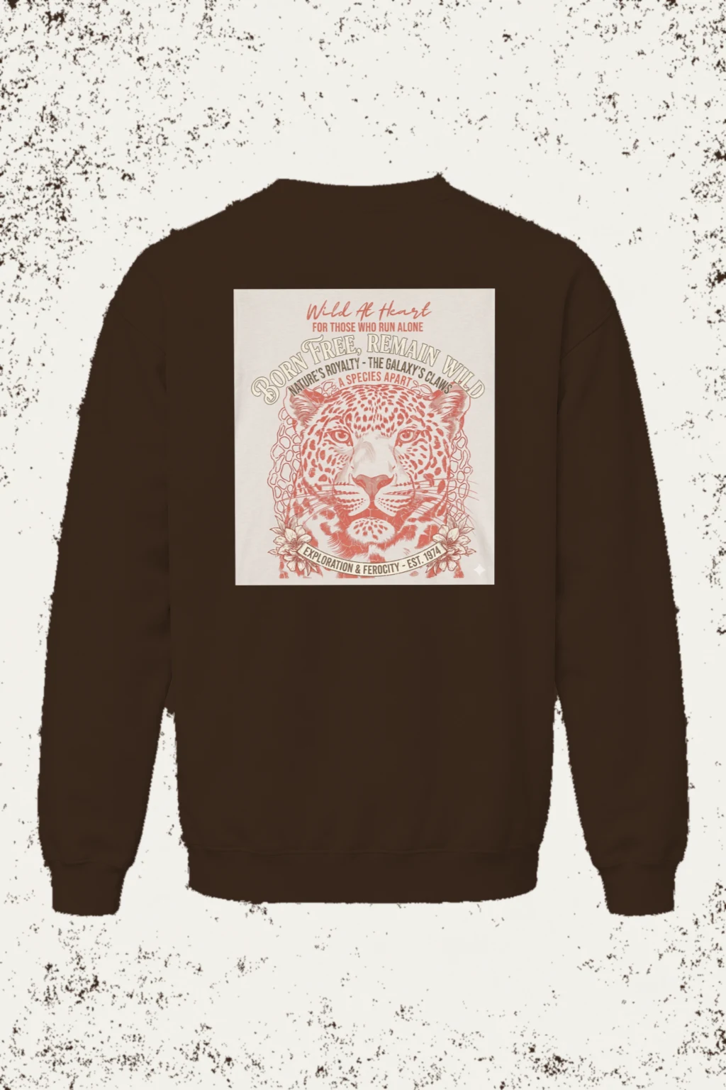 "Wild At Heart" Heavy Blend Unisex Crewneck Sweatshirt | Gildan 18000