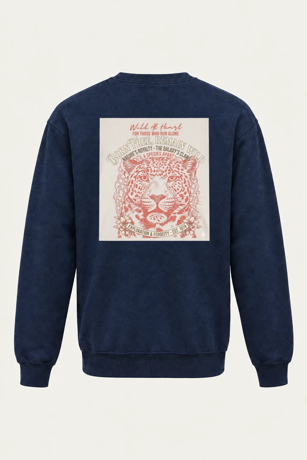 "Wild At Heart" Heavy Blend Unisex Crewneck Sweatshirt | Gildan 18000