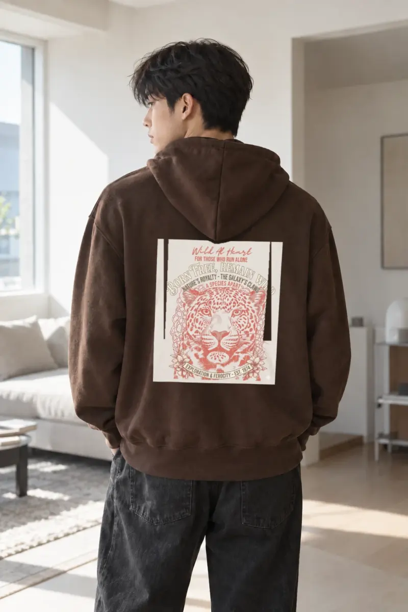 “Wild At Heart” Heavy Blend Unisex Pullover Hoodie | Gildan 18500