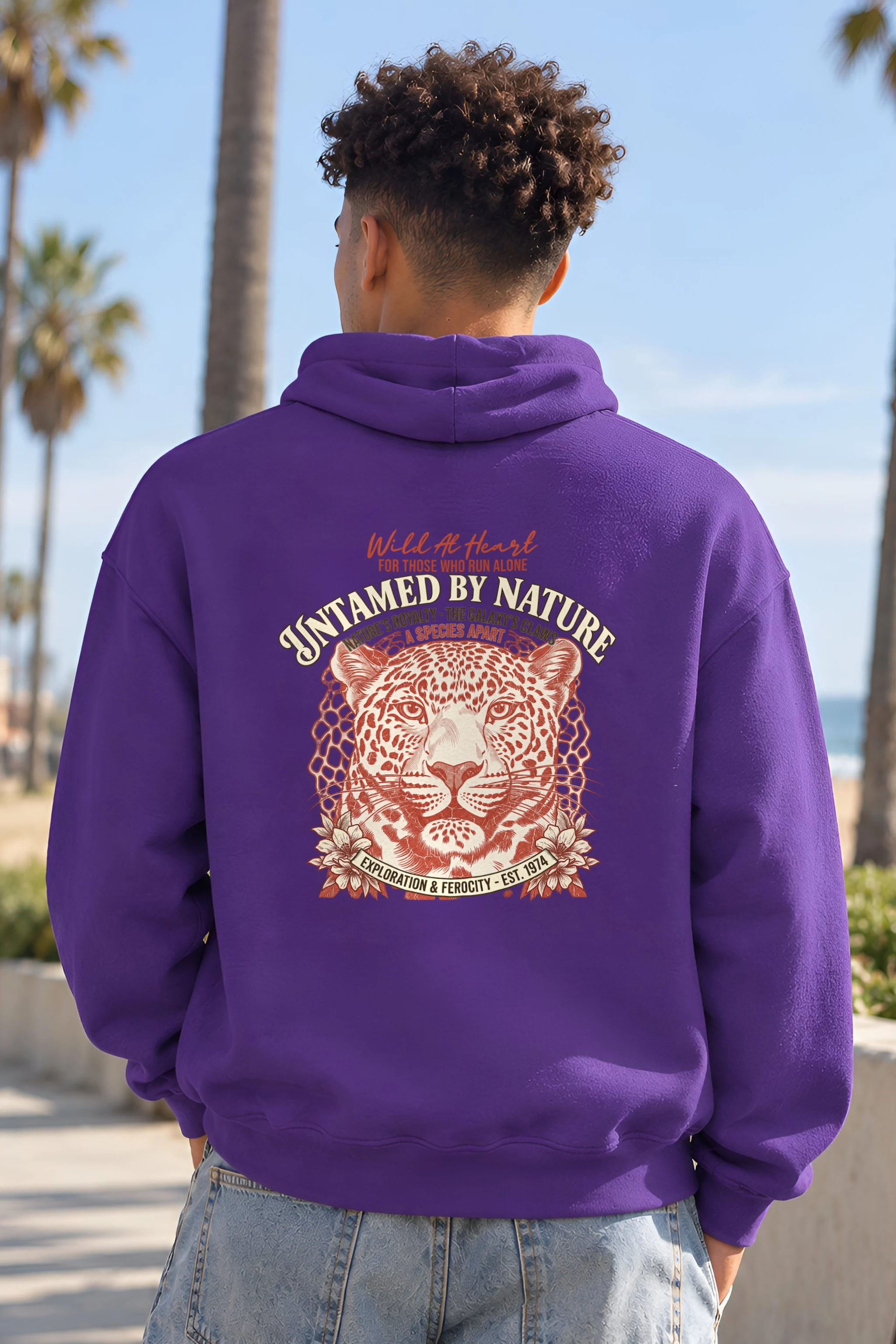 "Wild At Heart" 1 Pullover Hoodie