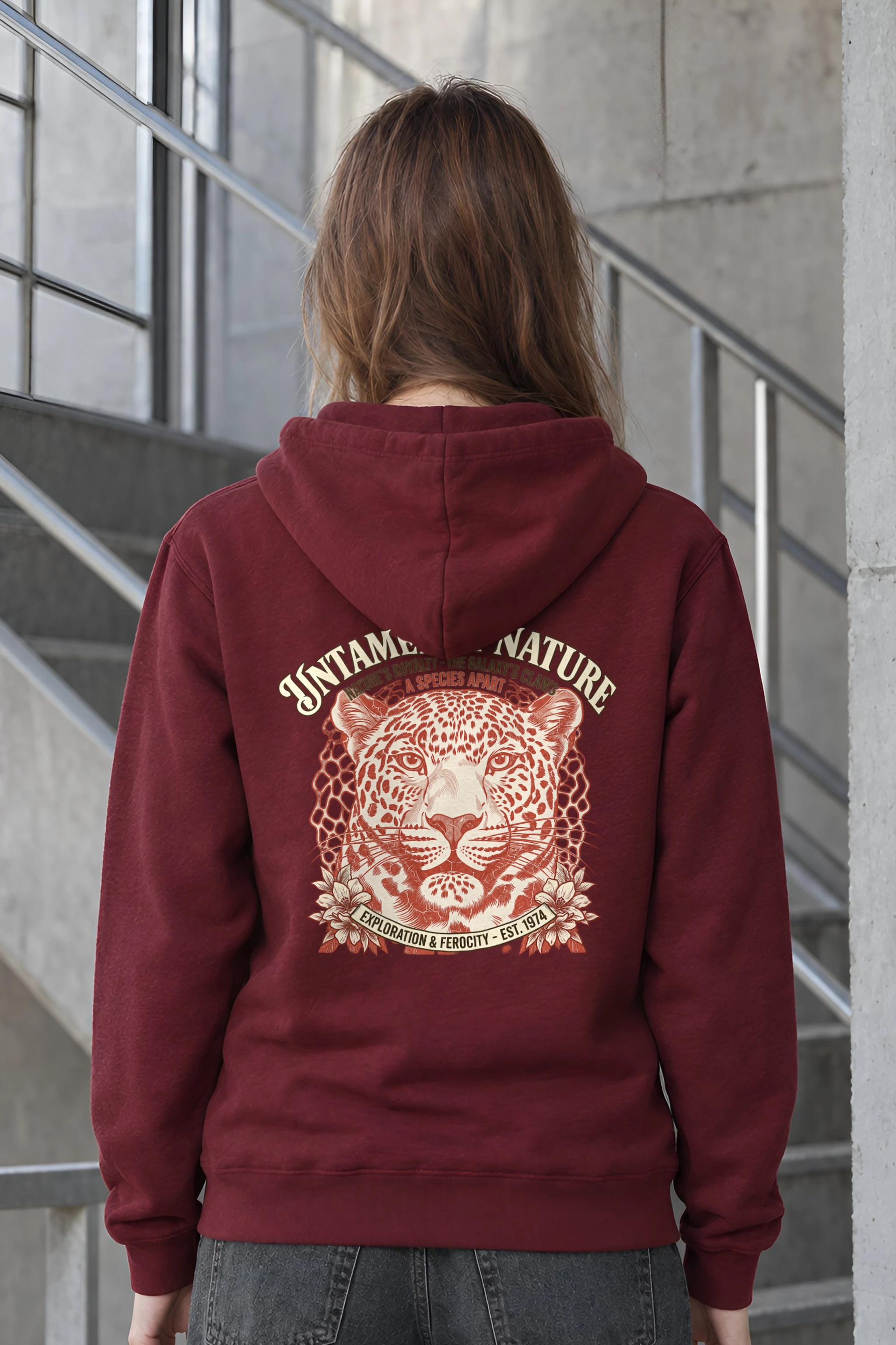 "Wild At Heart" 1 Pullover Hoodie