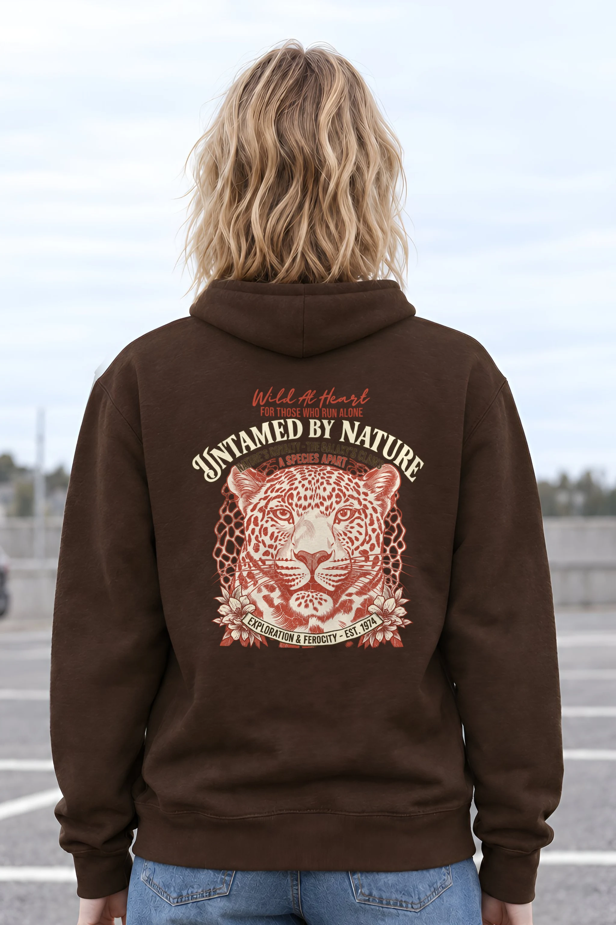 "Wild At Heart" 1 Pullover Hoodie