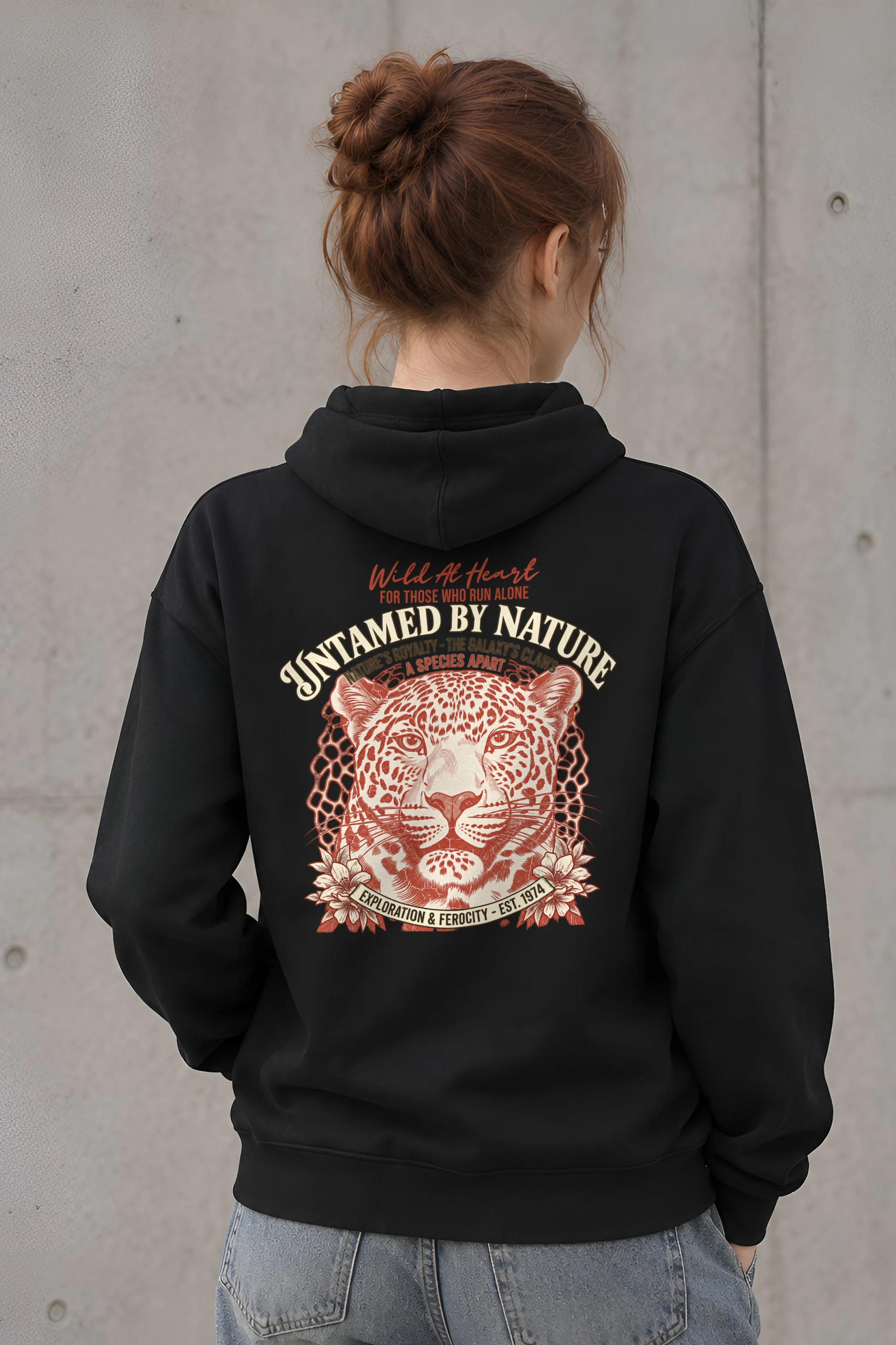 "Wild At Heart" 1 Pullover Hoodie
