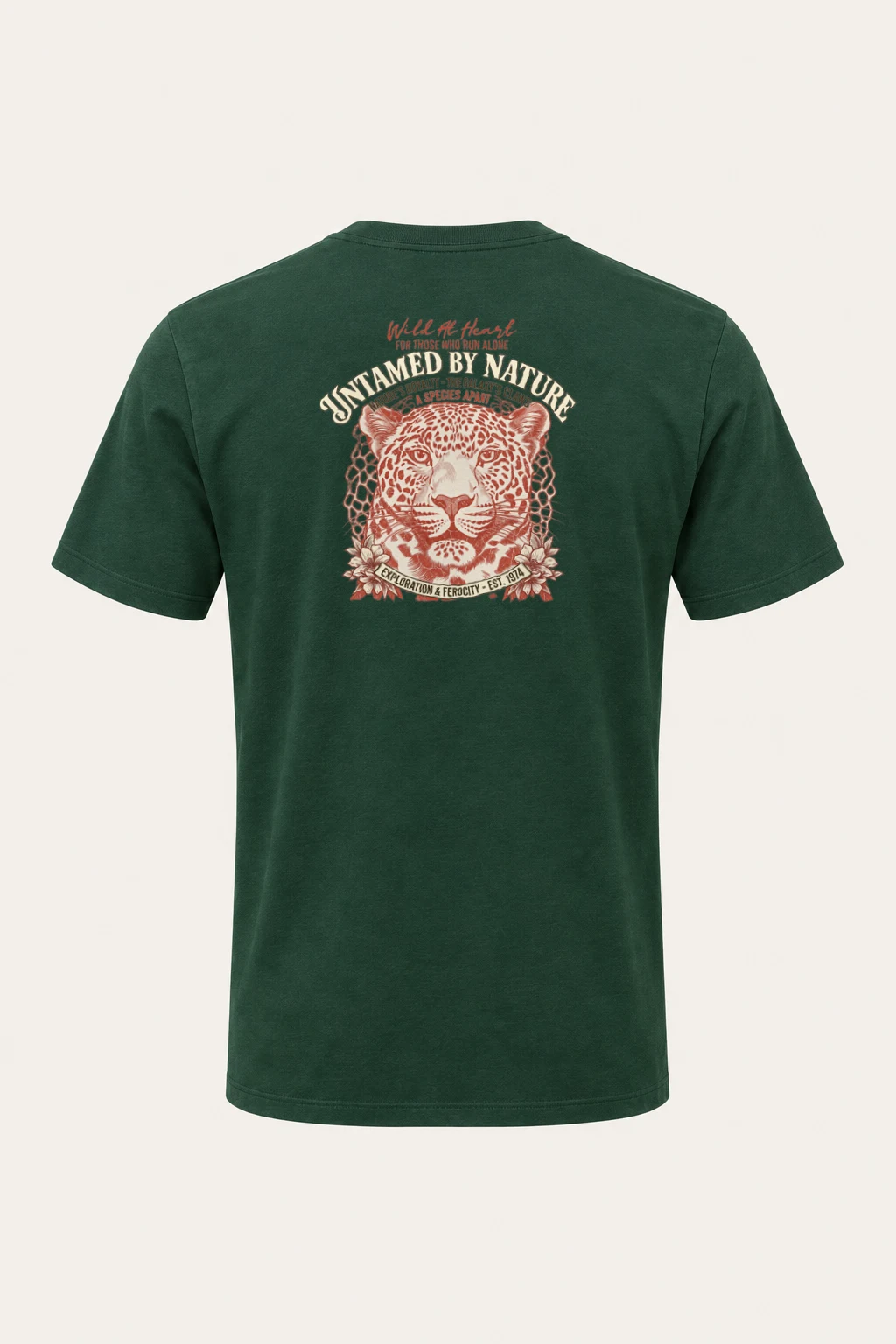 "Wild At Heart" Heavyweight Unisex Crewneck T-shirt | Gildan 5000