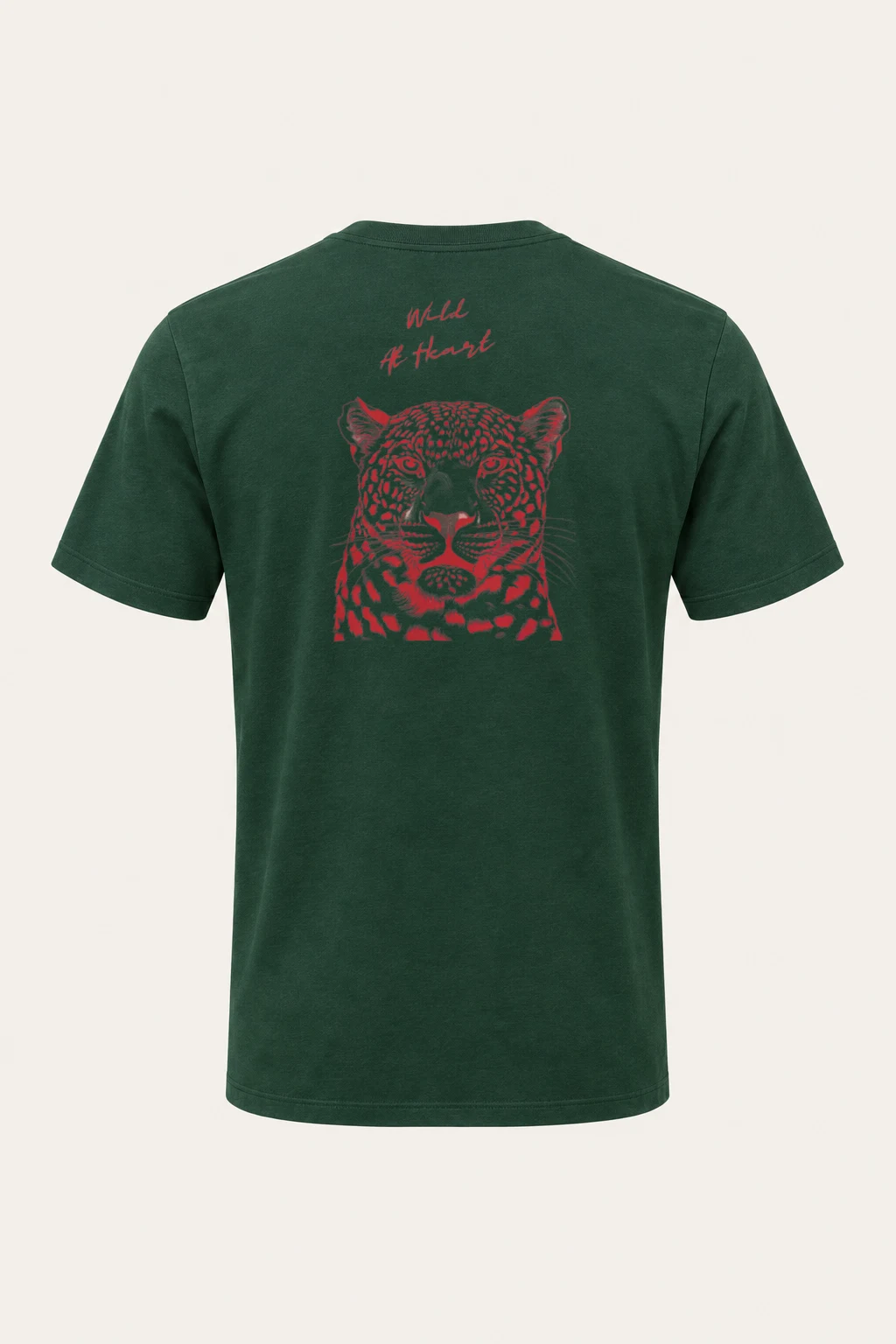 "Wild At Heart" Heavyweight Unisex Crewneck T-shirt | Gildan 5000