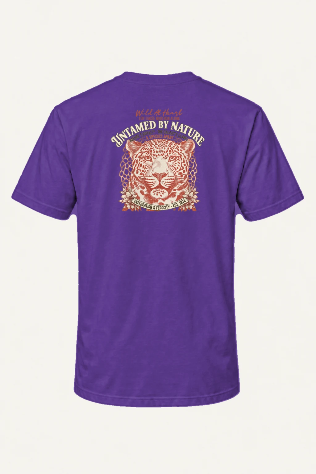 "Wild At Heart" Heavyweight Unisex Crewneck T-shirt | Gildan 5000