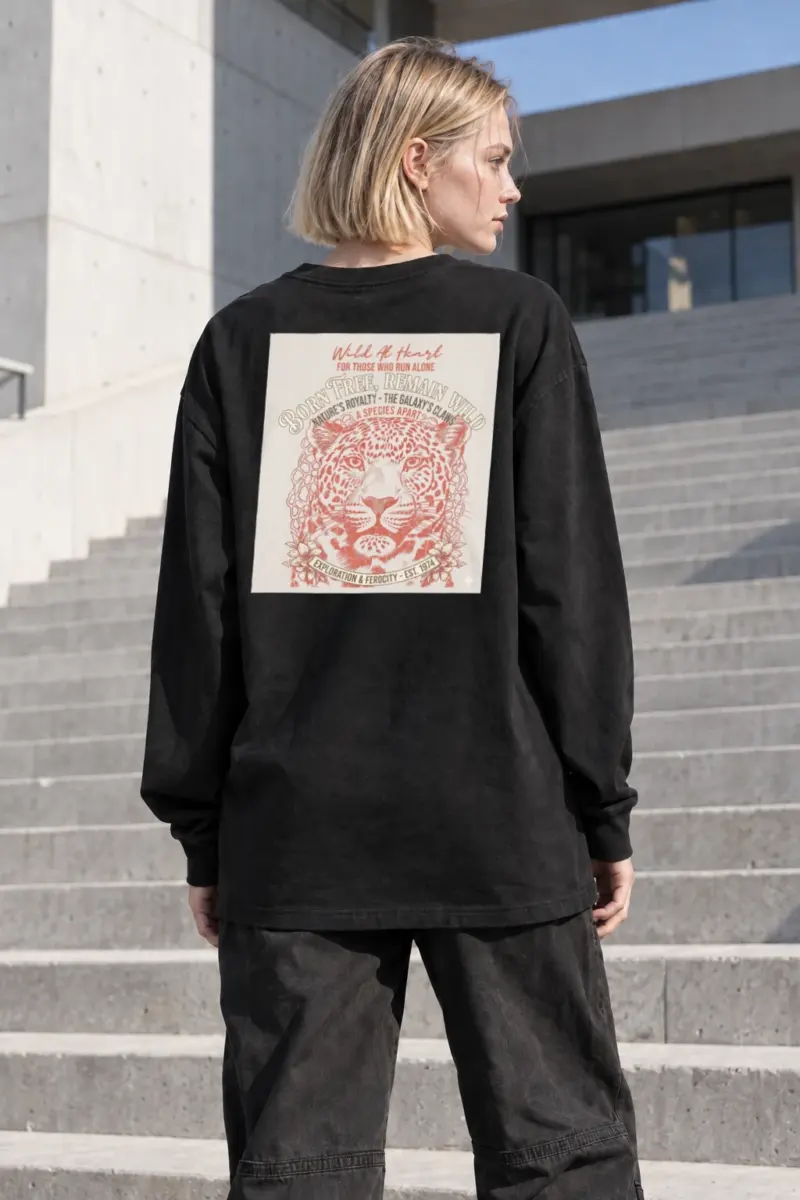 “Wild At Heart” Unisex Longsleeve T-shirt | Gildan 2400