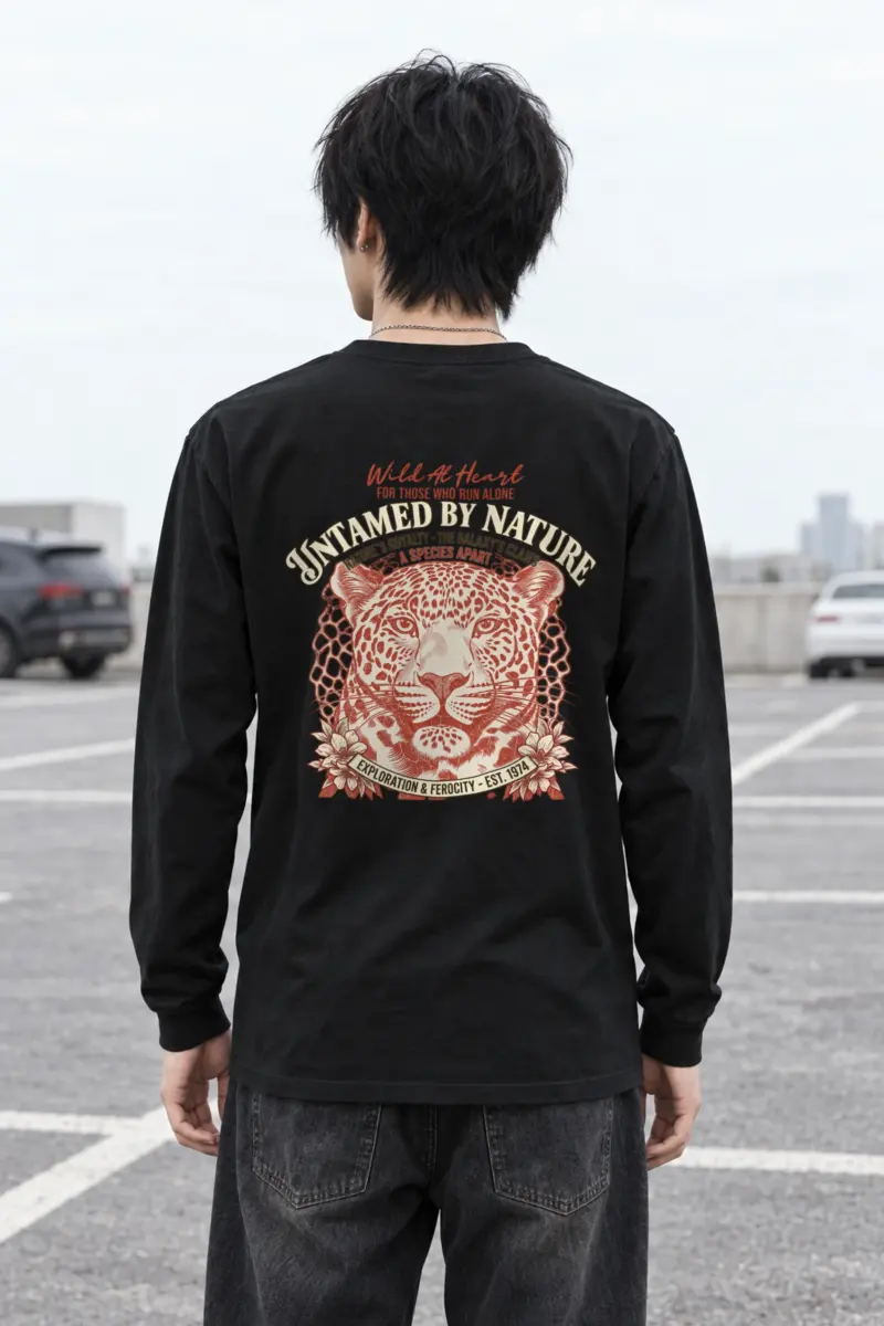 "Wild At Heart" Unisex Longsleeve T-shirt